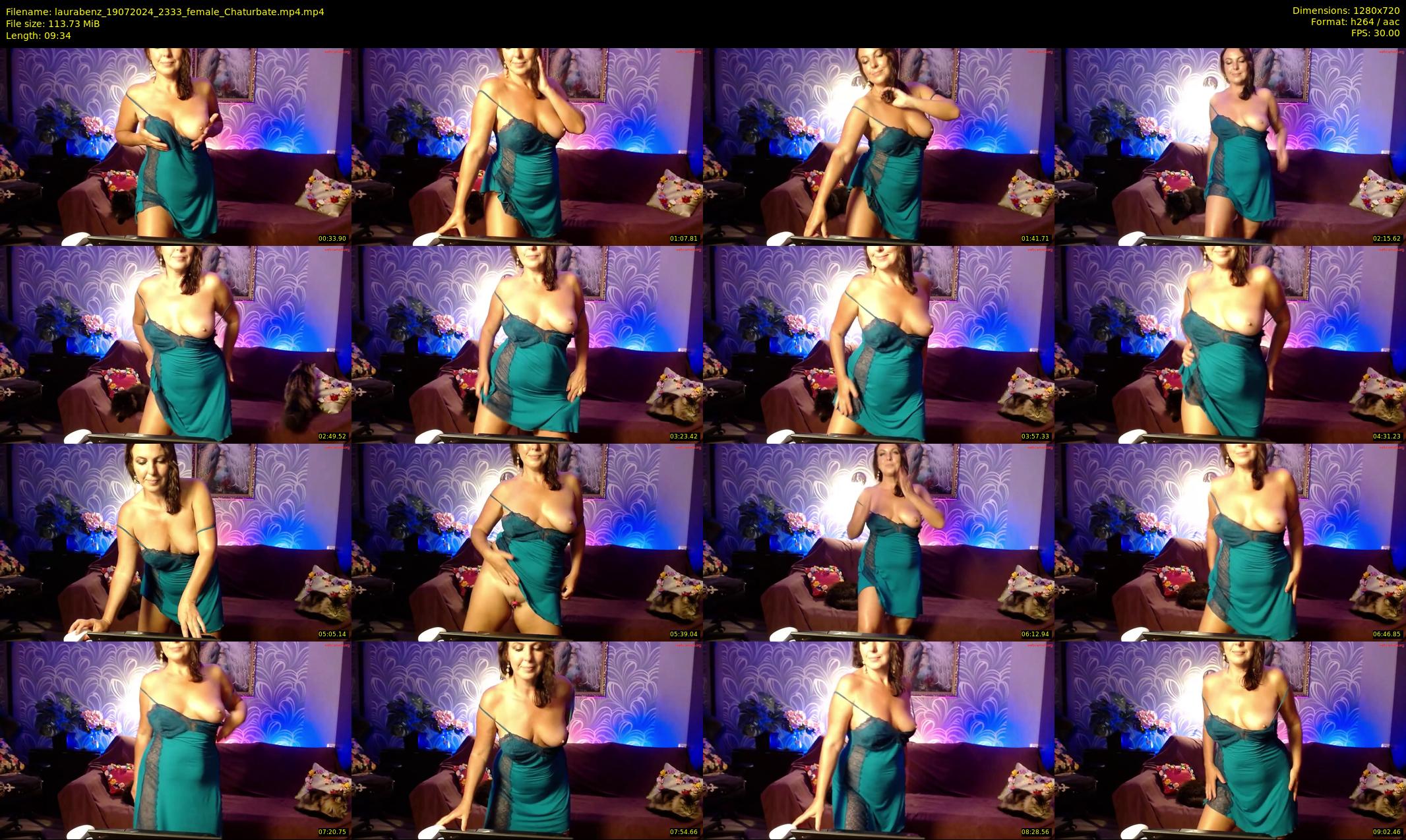 laurabenz — 10 minute Chaturbate female cam show recording, 720p, Jul 19, 2024