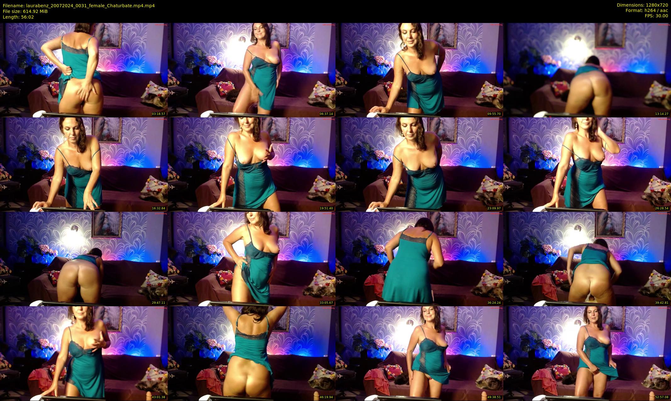 laurabenz — 57 minute Chaturbate female cam show recording, 720p, Jul 20, 2024