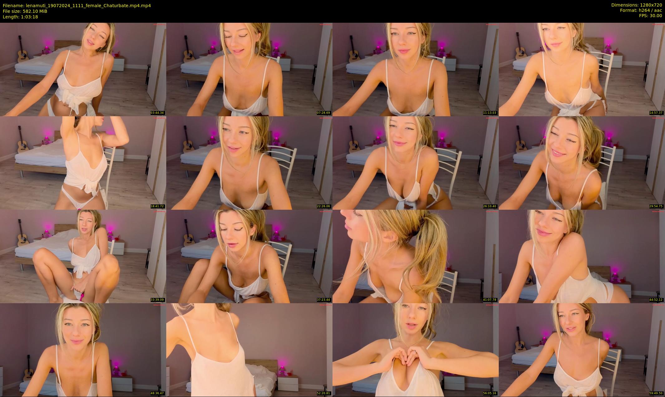 lenamuti — 64 minute Chaturbate female cam show recording, 720p, Jul 19, 2024
