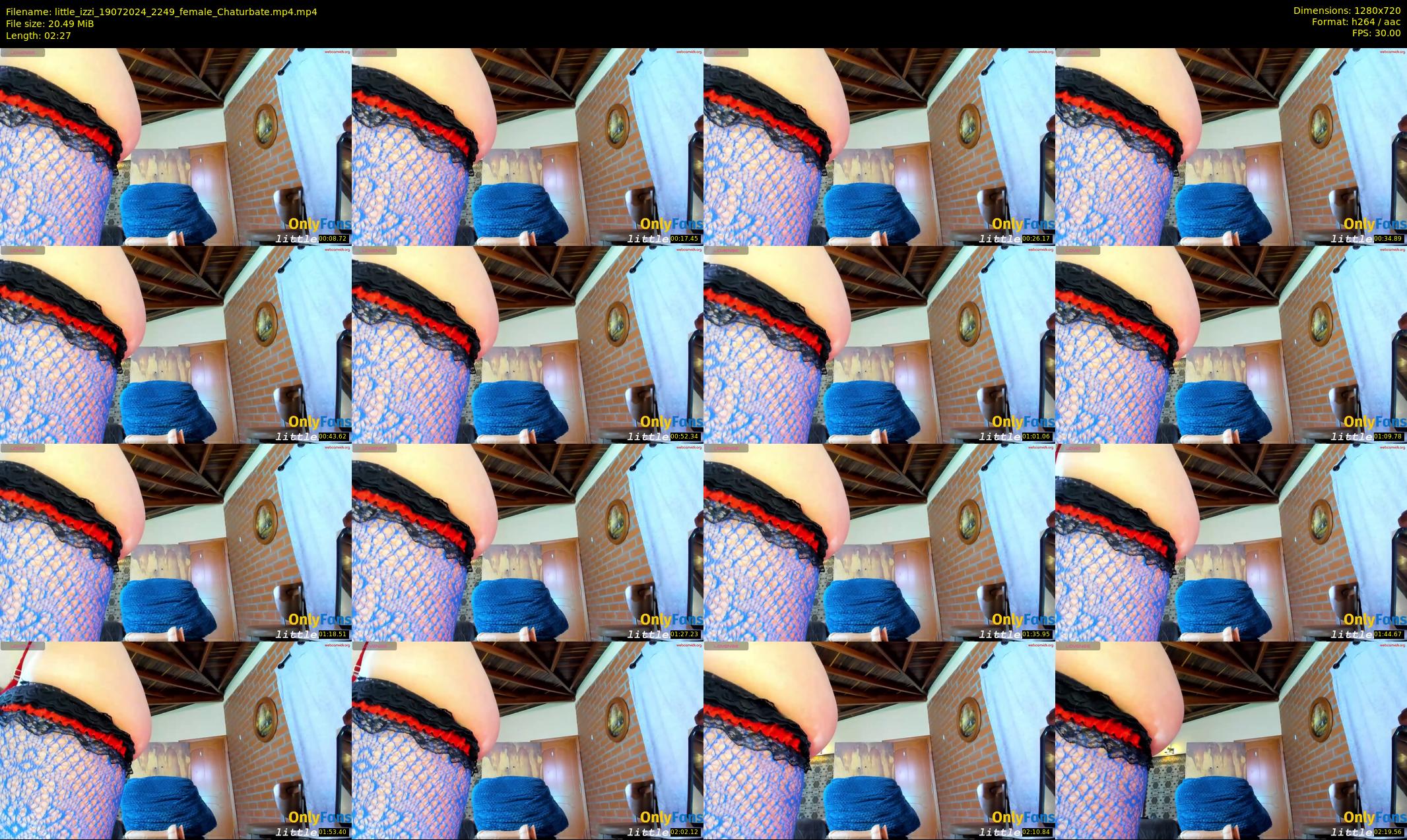 little_izzi — 3 minute Chaturbate female cam show recording, 720p, Jul 19, 2024