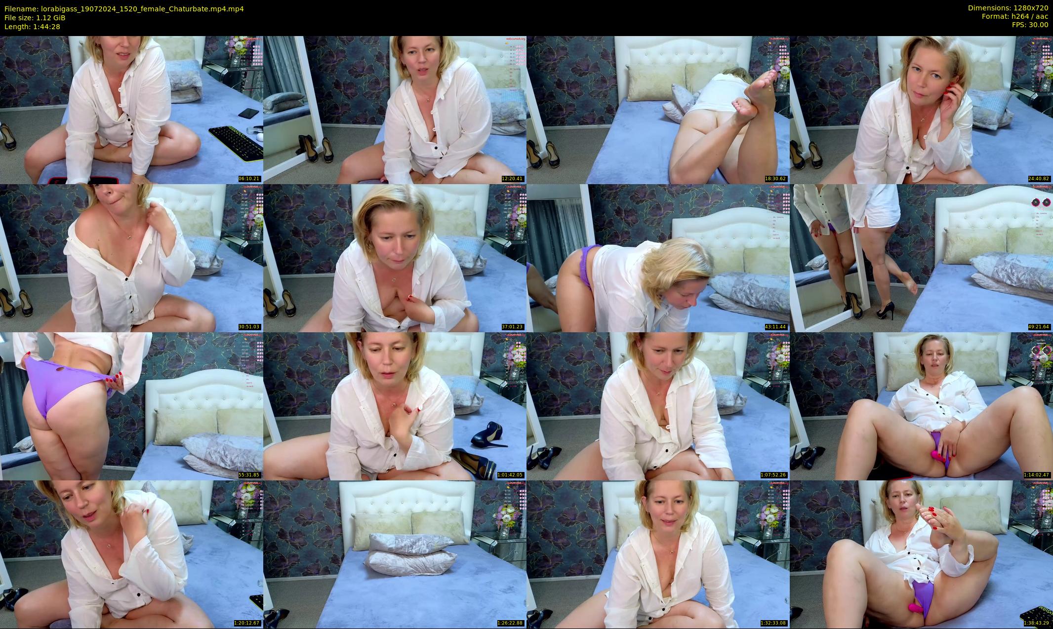 lorabigass — 105 minute Chaturbate female cam show recording, 720p, Jul 19, 2024