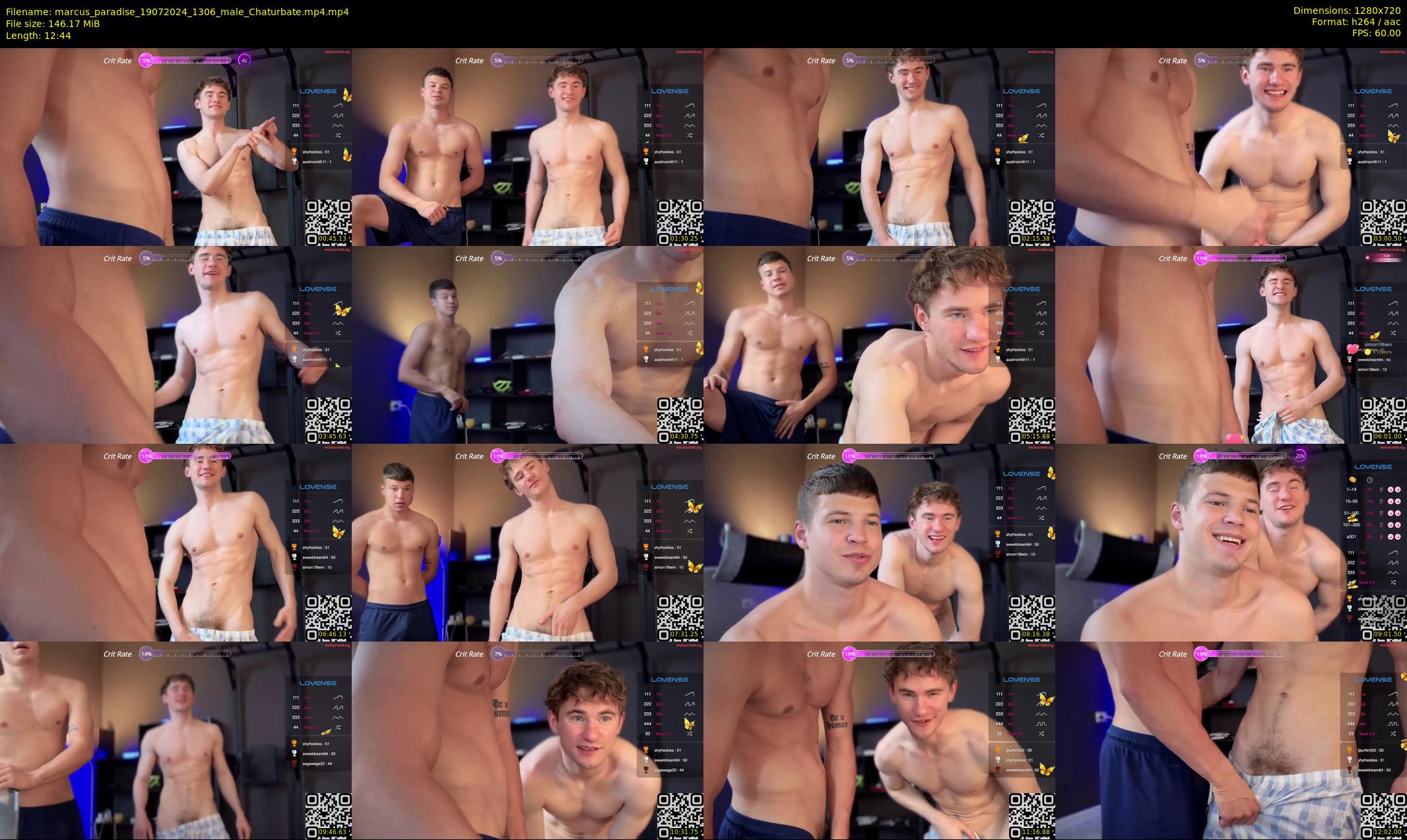 marcus_paradise — 13 minute Chaturbate male cam show recording, 720p, Jul 19, 2024