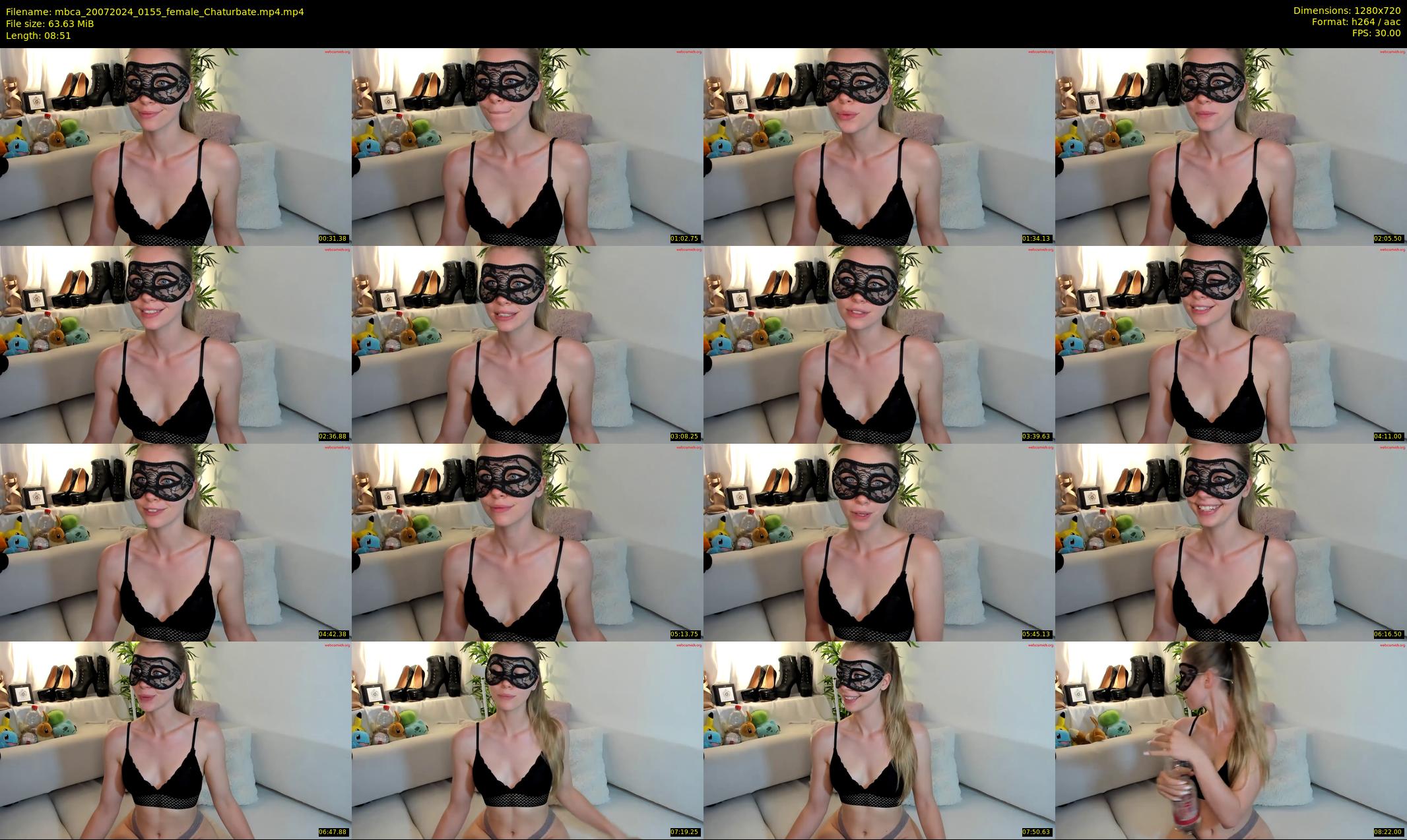 mbca — 9 minute Chaturbate couple cam show recording, 720p, Jul 20, 2024