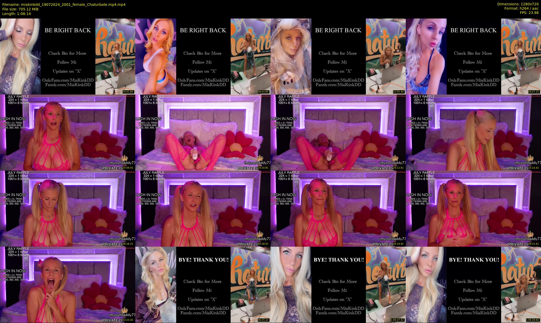 miakinkdd — 69 minute Chaturbate female cam show recording, 720p, Jul 19, 2024