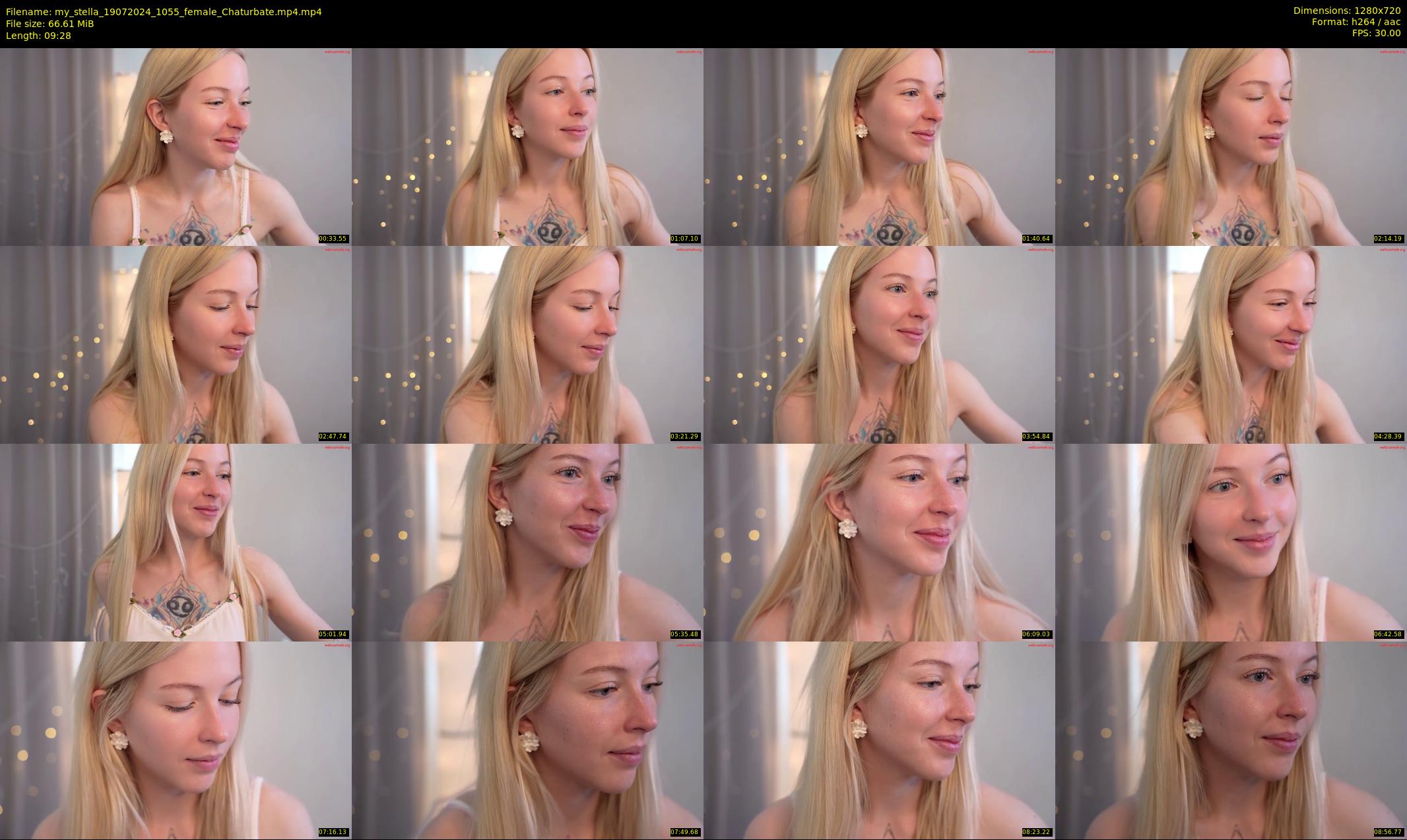my_stella — 10 minute Chaturbate female cam show recording, 720p, Jul 19, 2024