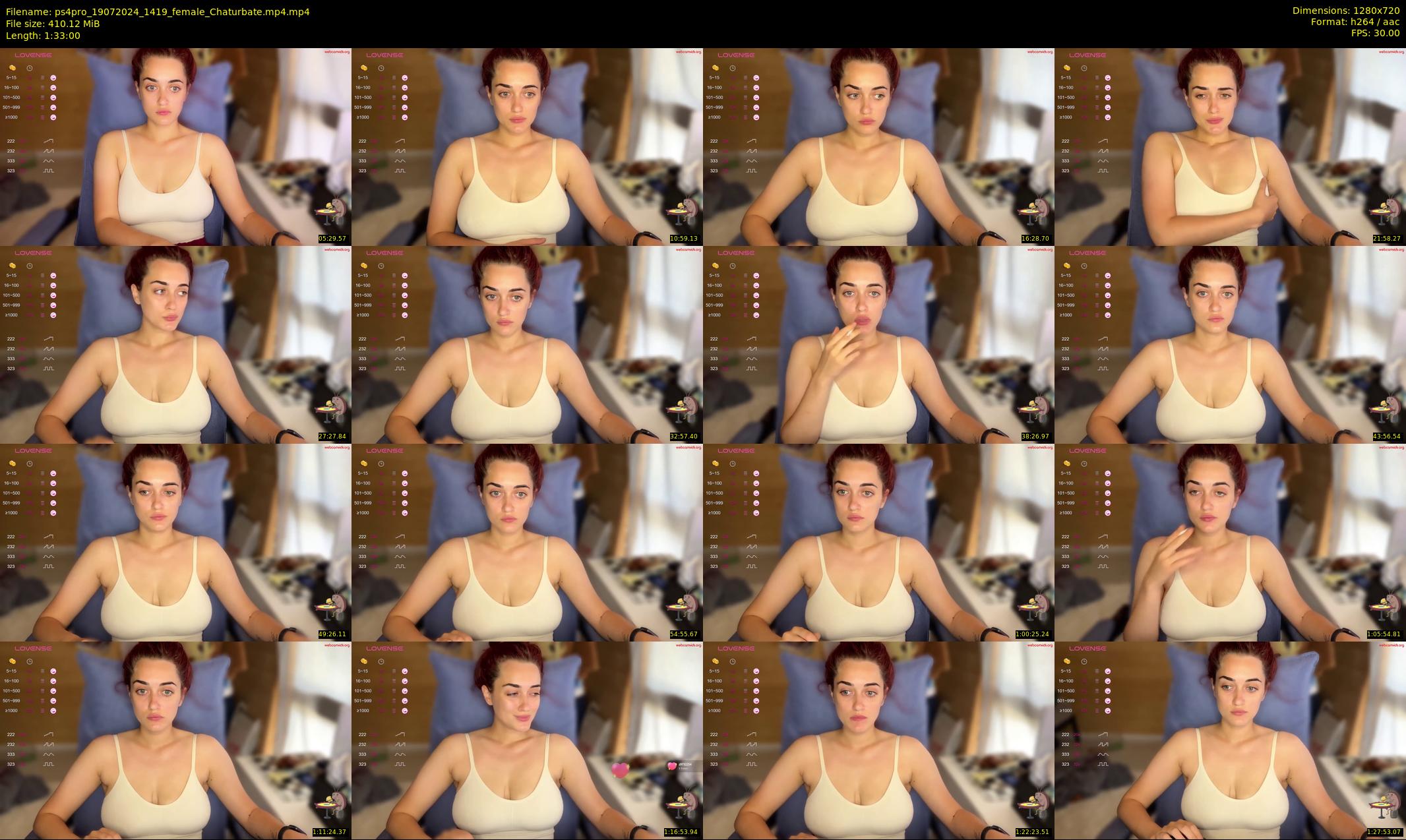 ps4pro — 93 minute Chaturbate female cam show recording, 720p, Jul 19, 2024