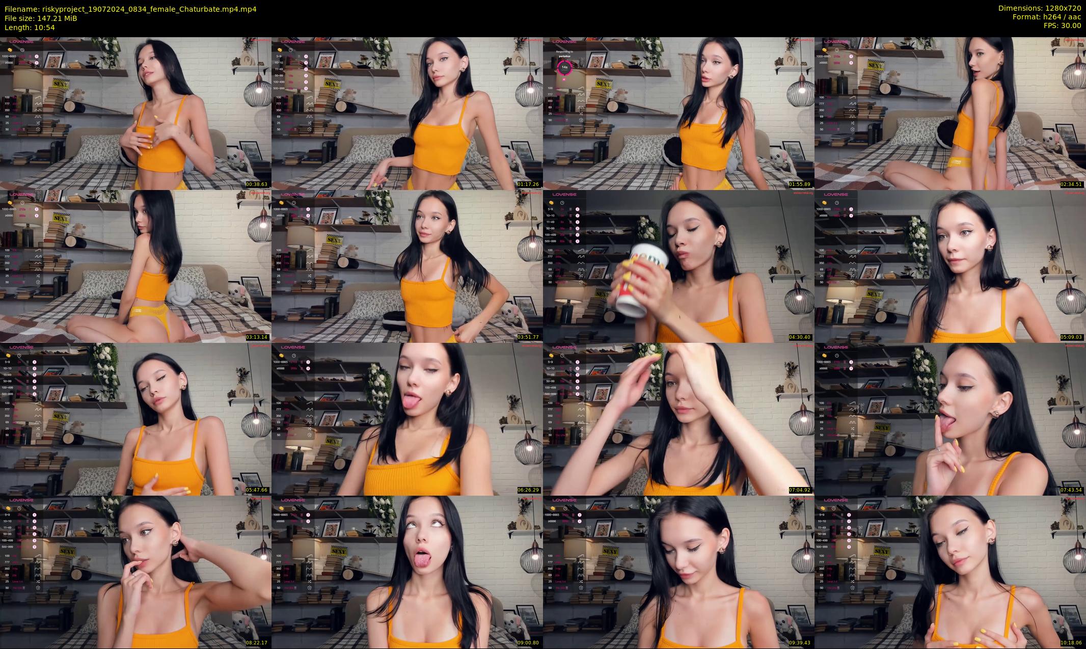 riskyproject — 11 minute Chaturbate couple cam show recording, 720p, Jul 19, 2024