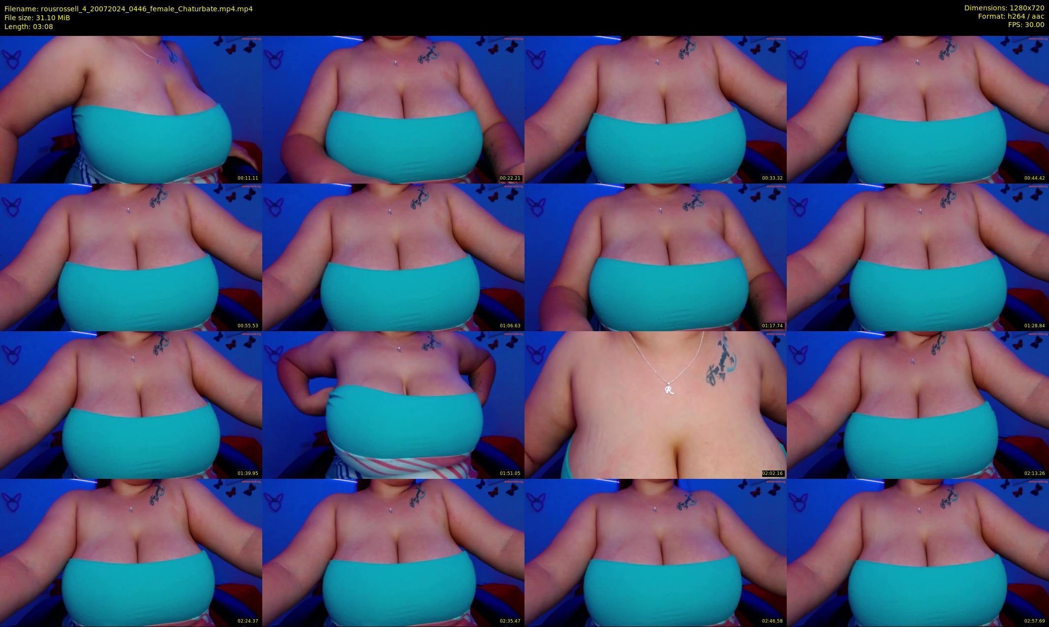 rousrossell_4 — 4 minute Chaturbate female cam show recording, 720p, Jul 20, 2024
