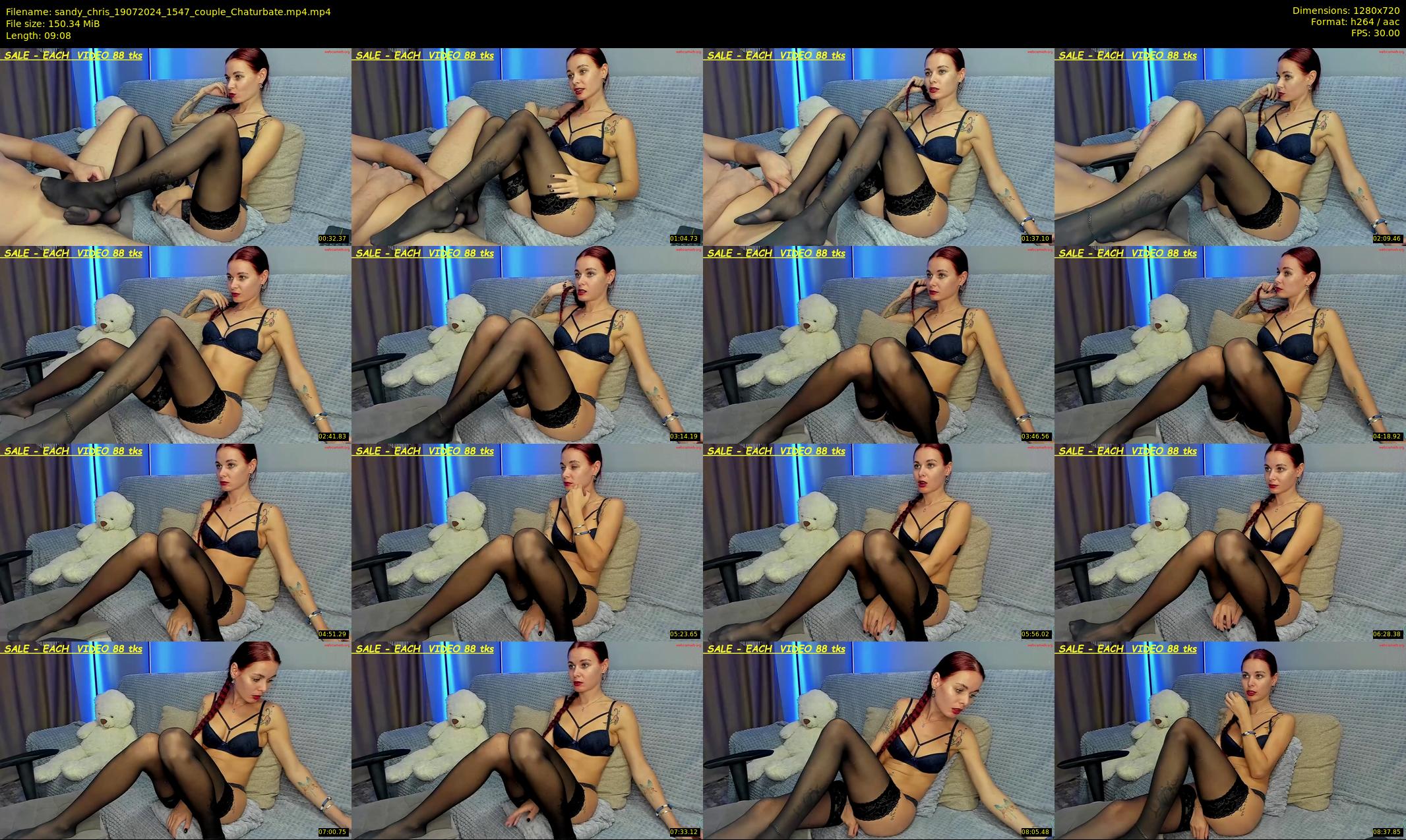 sandy_chris — 10 minute Chaturbate couple cam show recording, 720p, Jul 19, 2024