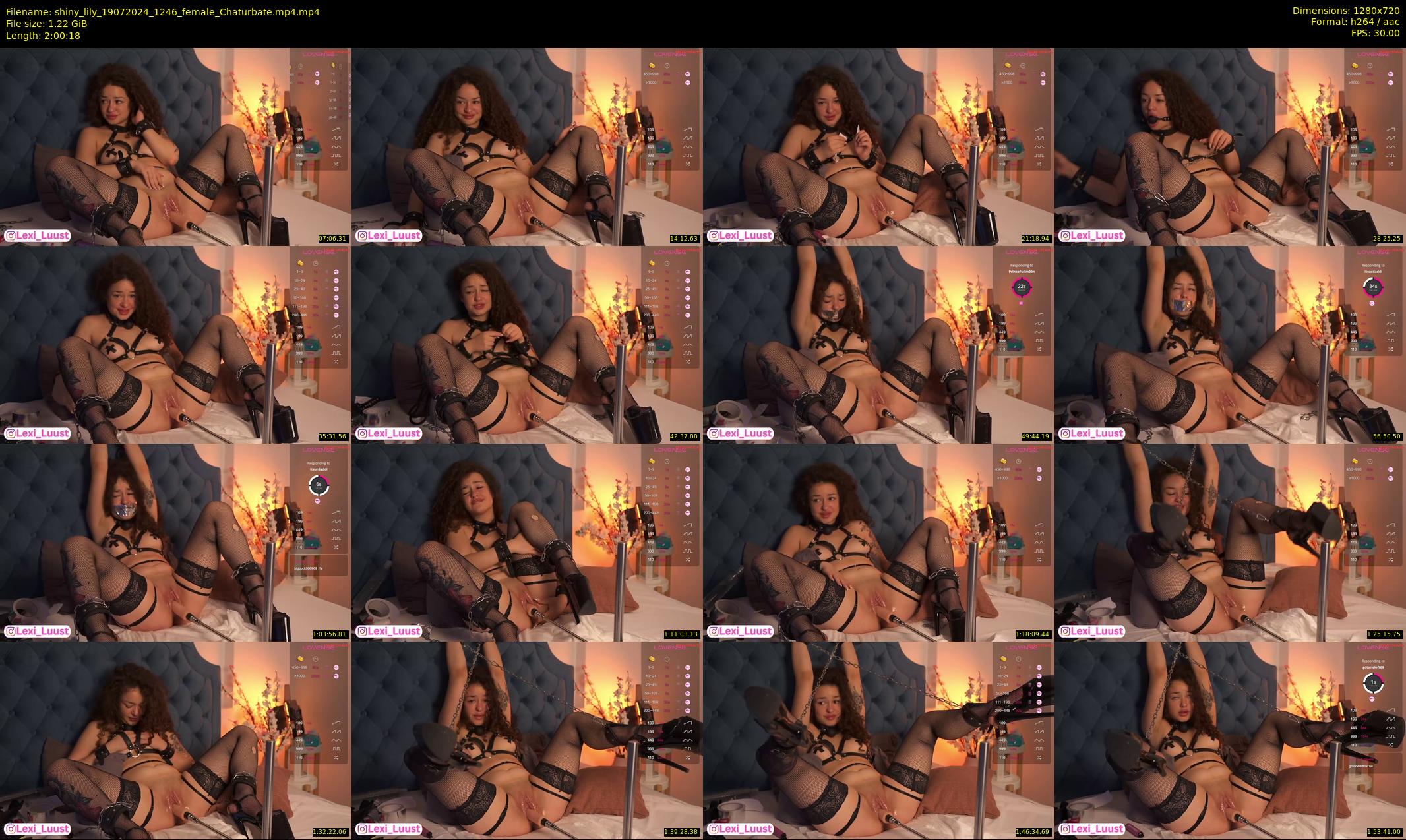 shiny_lily — 121 minute Chaturbate female cam show recording, 720p, Jul 19, 2024