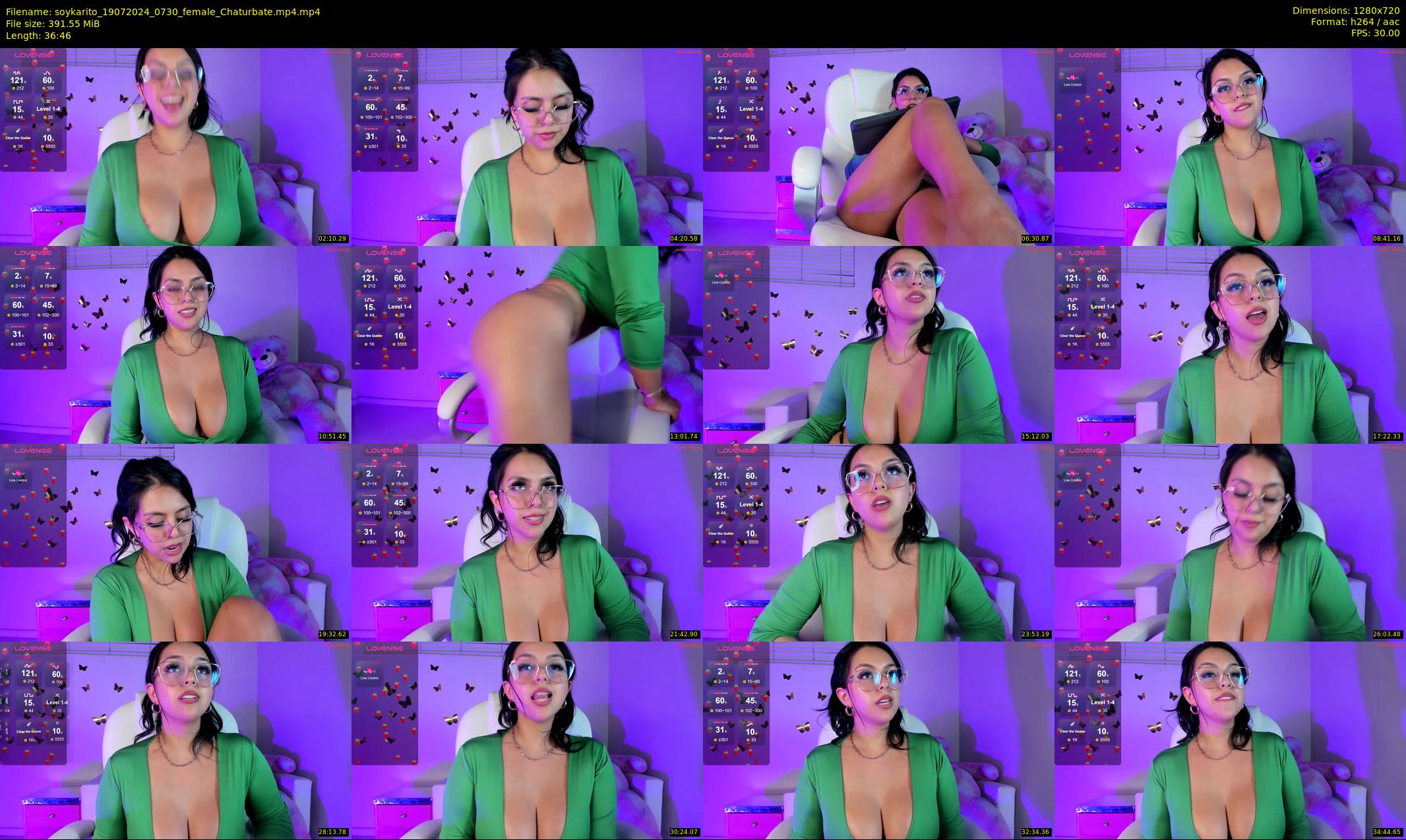 soykarito — 37 minute Chaturbate female cam show recording, 720p, Jul 19, 2024