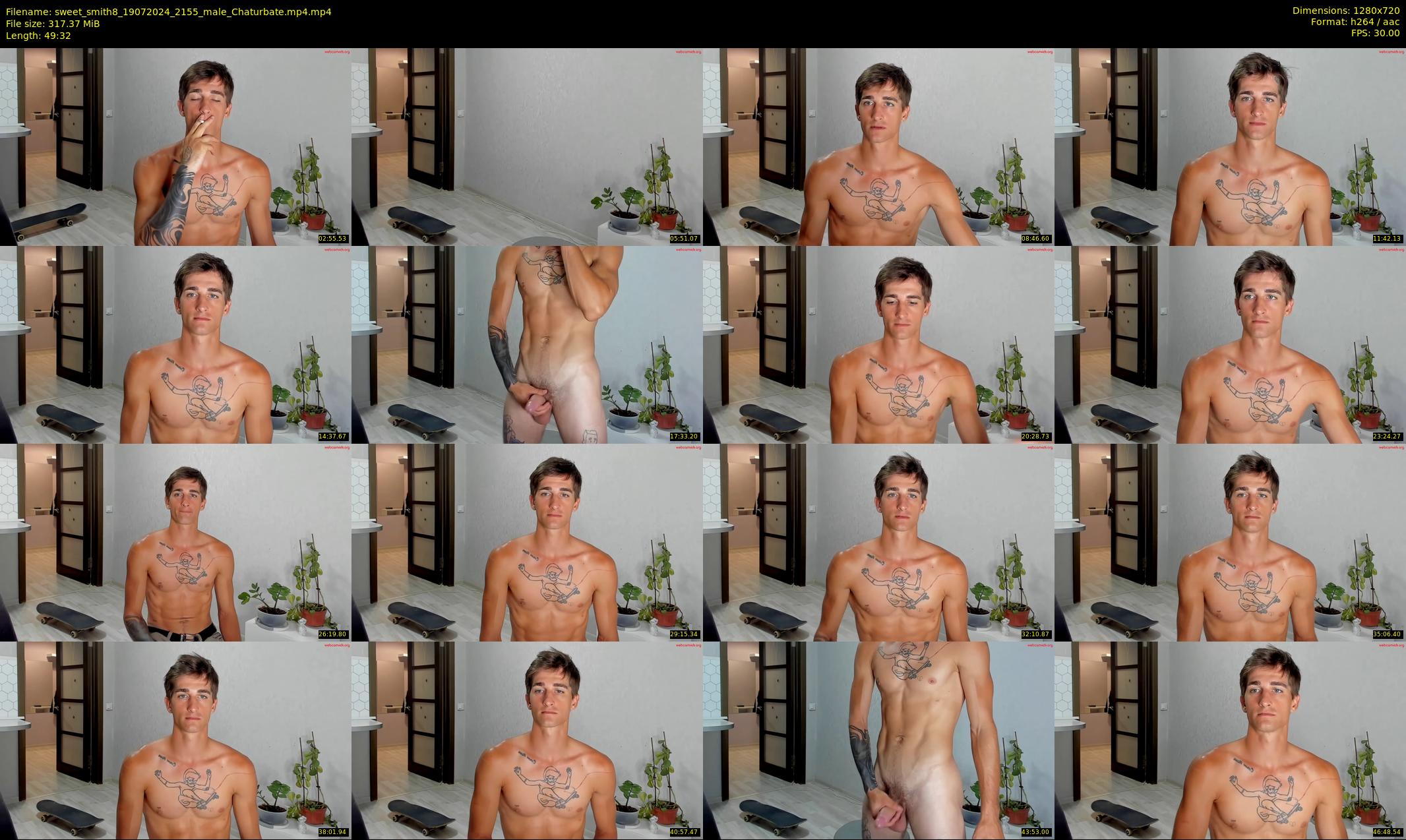 sweet_smith8 — 50 minute Chaturbate male cam show recording, 720p, Jul 19, 2024