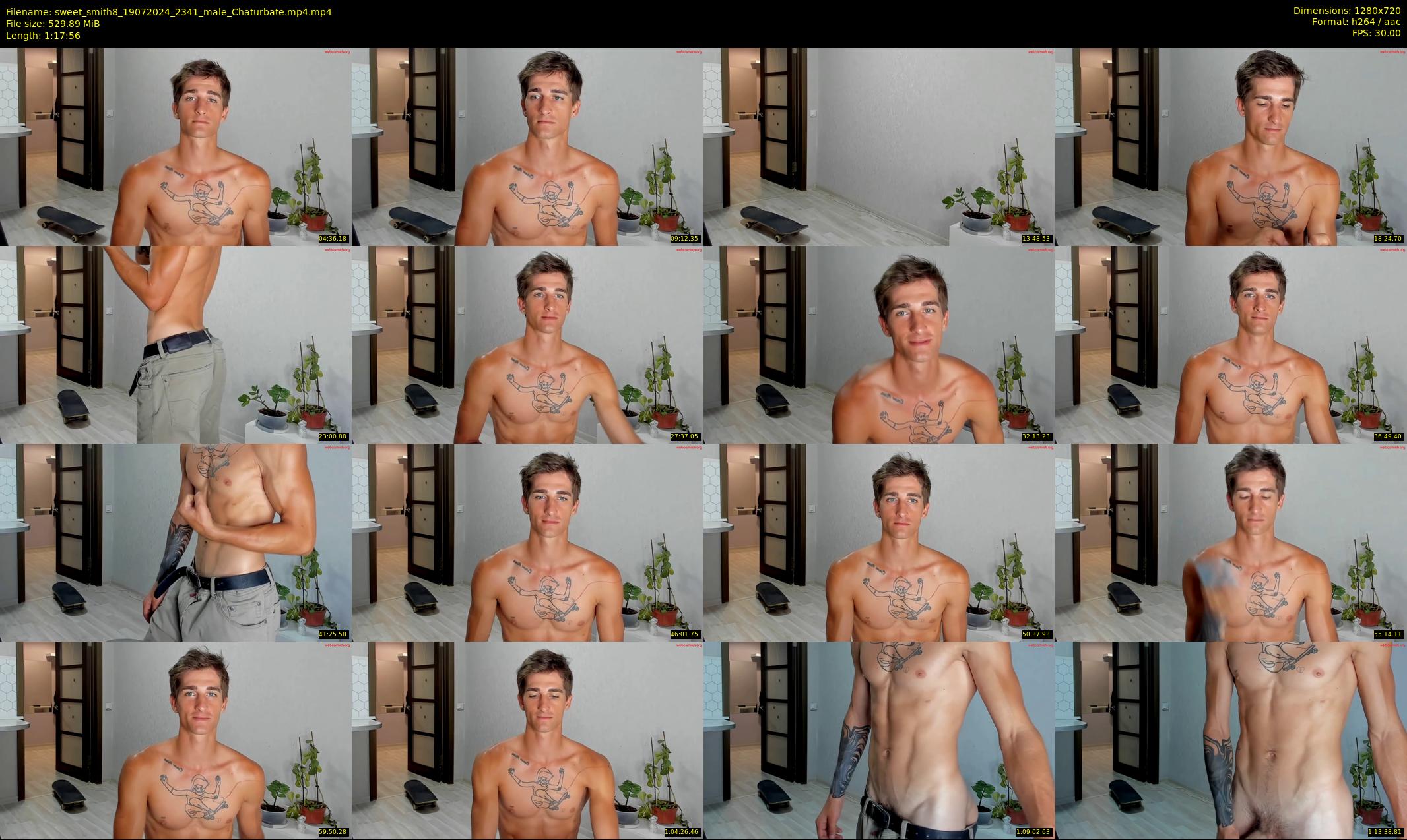 sweet_smith8 — 78 minute Chaturbate male cam show recording, 720p, Jul 19, 2024