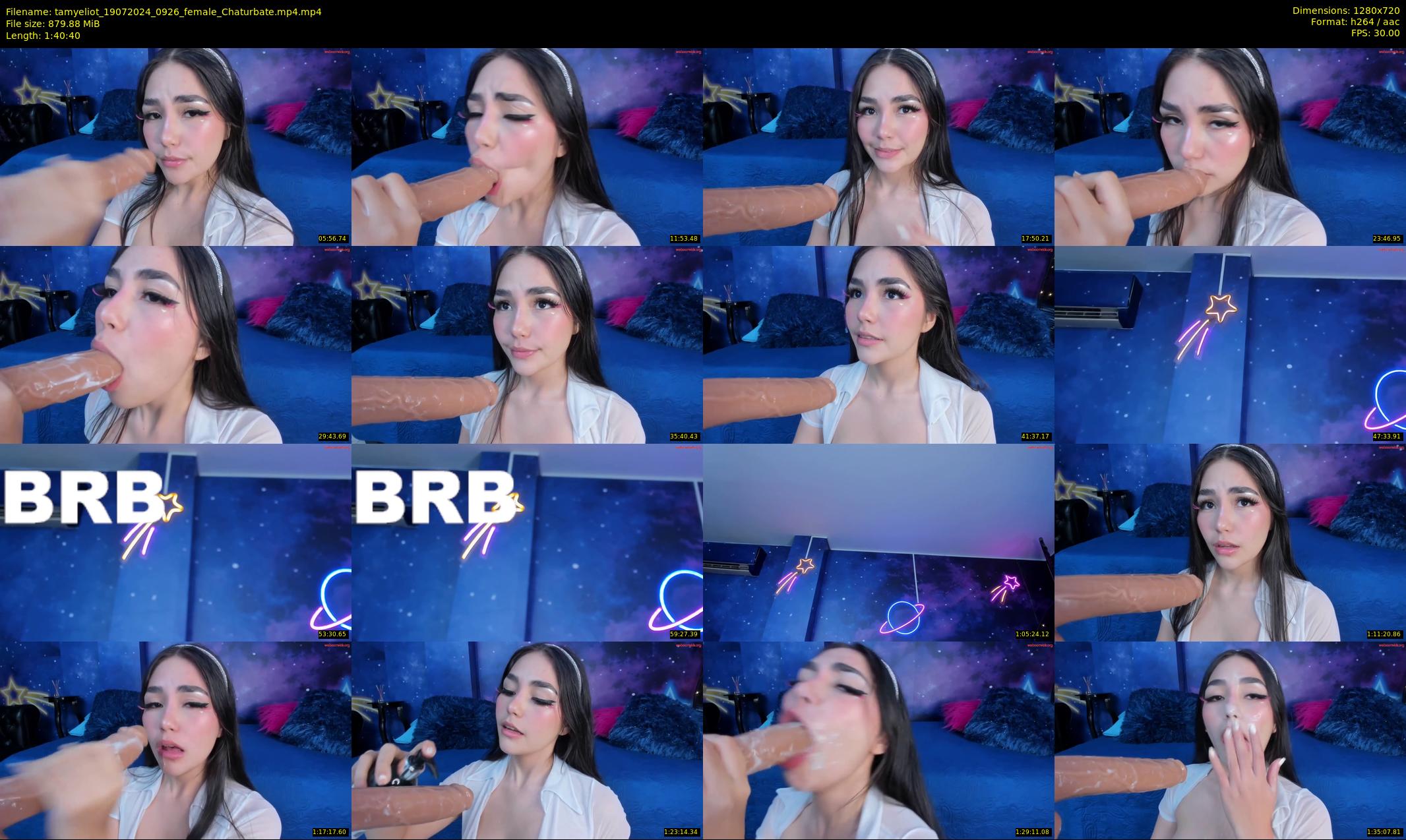 tamyeliot — 101 minute Chaturbate female cam show recording, 720p, Jul 19, 2024