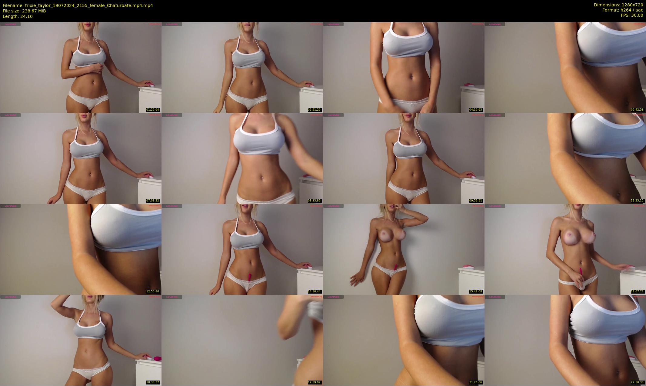 trixie_taylor — 25 minute Chaturbate female cam show recording, 720p, Jul 19, 2024