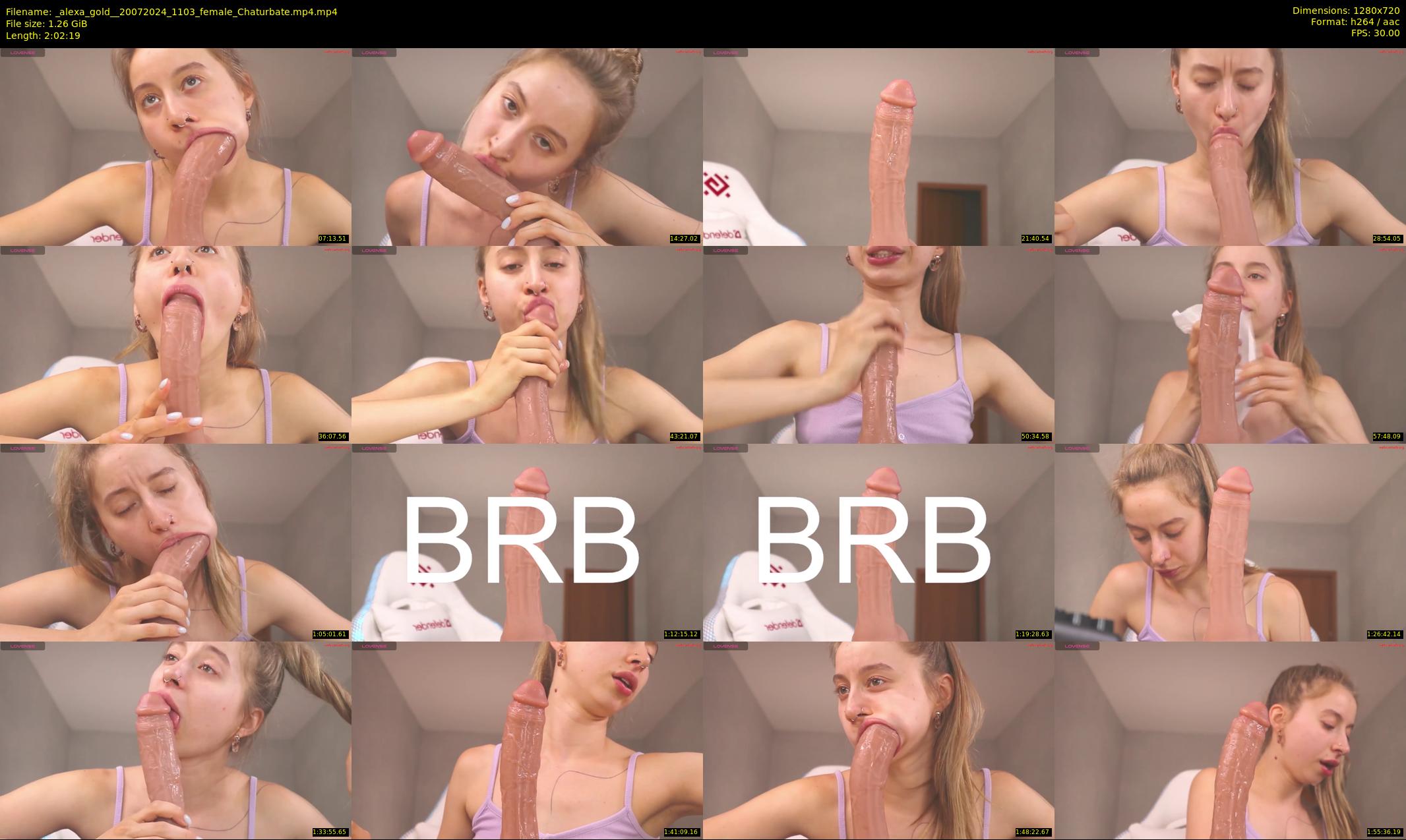 _alexa_gold_ — 123 minute Chaturbate female cam show recording, 720p, Jul 20, 2024
