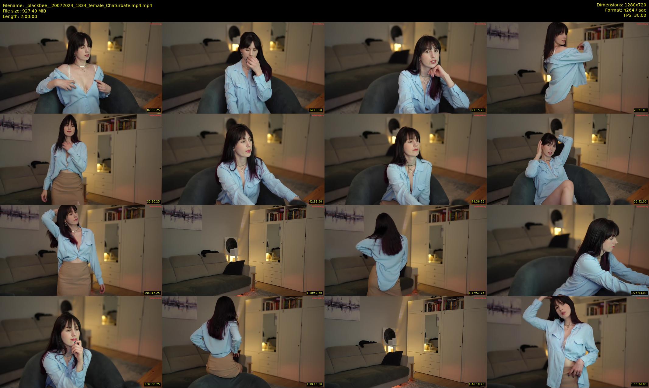 _blackbee_ — 120 minute Chaturbate female cam show recording, 720p, Jul 20, 2024