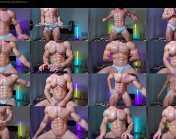 adam_muscle_ — 95 minute Chaturbate male cam show recording, 720p, Jul 21, 2024