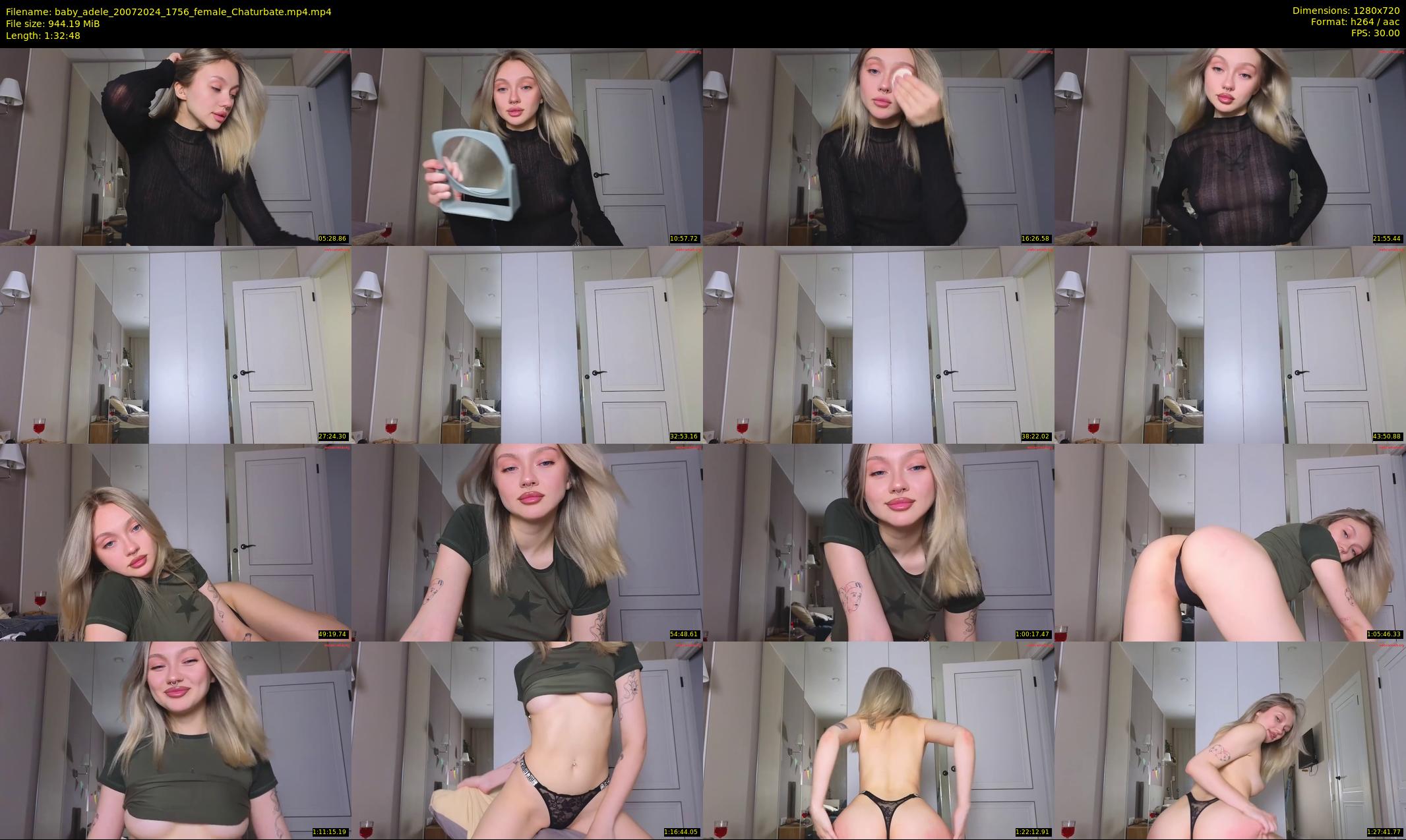 baby_adele — 93 minute Chaturbate female cam show recording, 720p, Jul 20, 2024