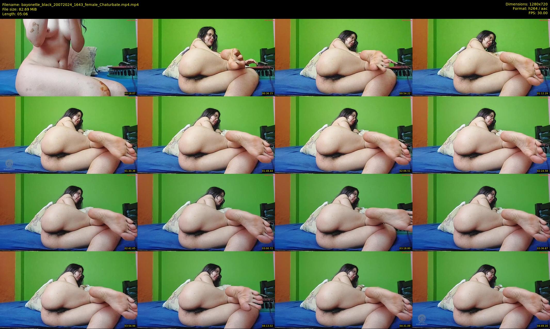 bayonette_black — 6 minute Chaturbate female cam show recording, 720p, Jul 20, 2024