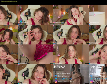 beckymartens — 120 minute Chaturbate female cam show recording, 720p, Jul 20, 2024