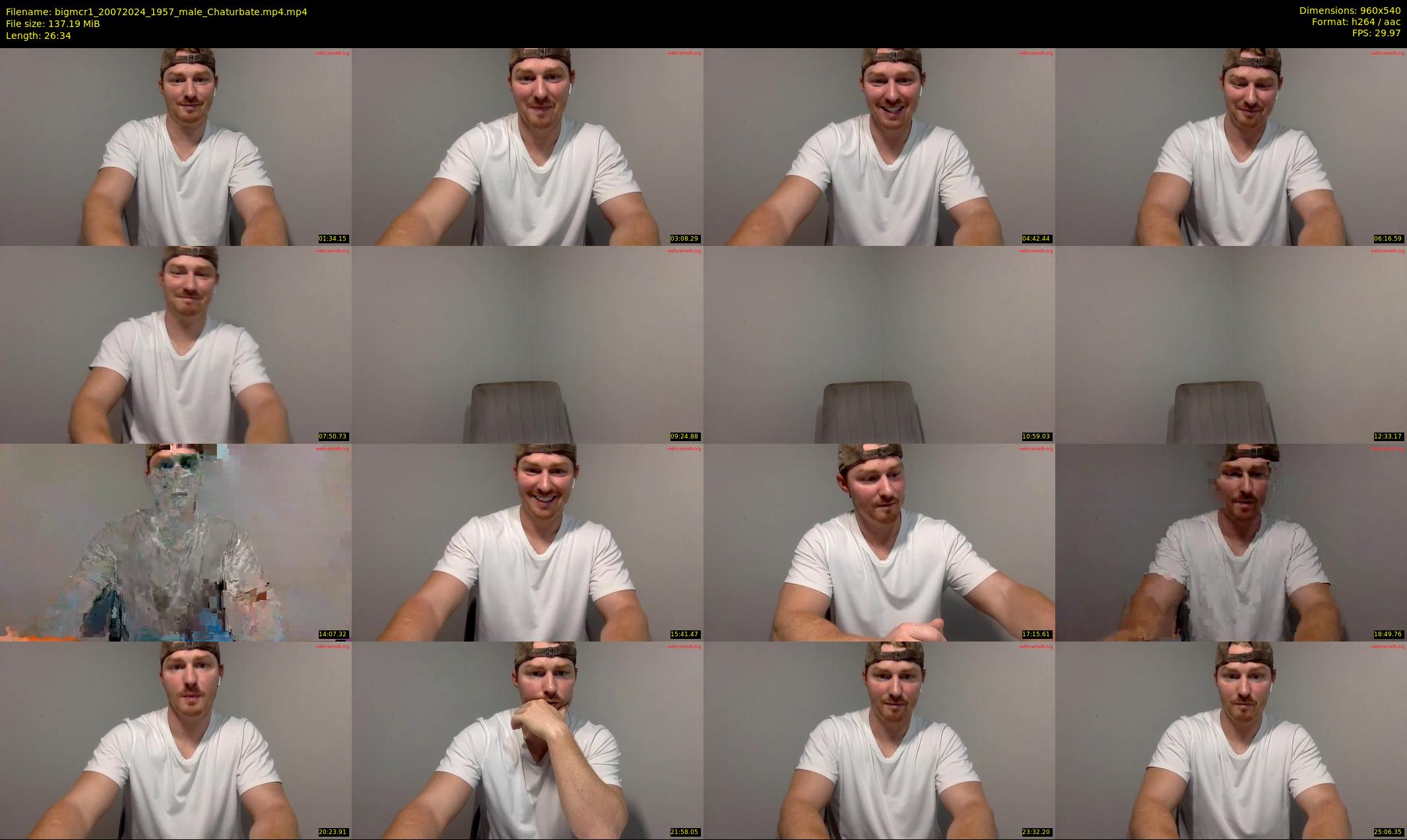bigmcr1 — 27 minute Chaturbate male cam show recording, 480p, Jul 20, 2024