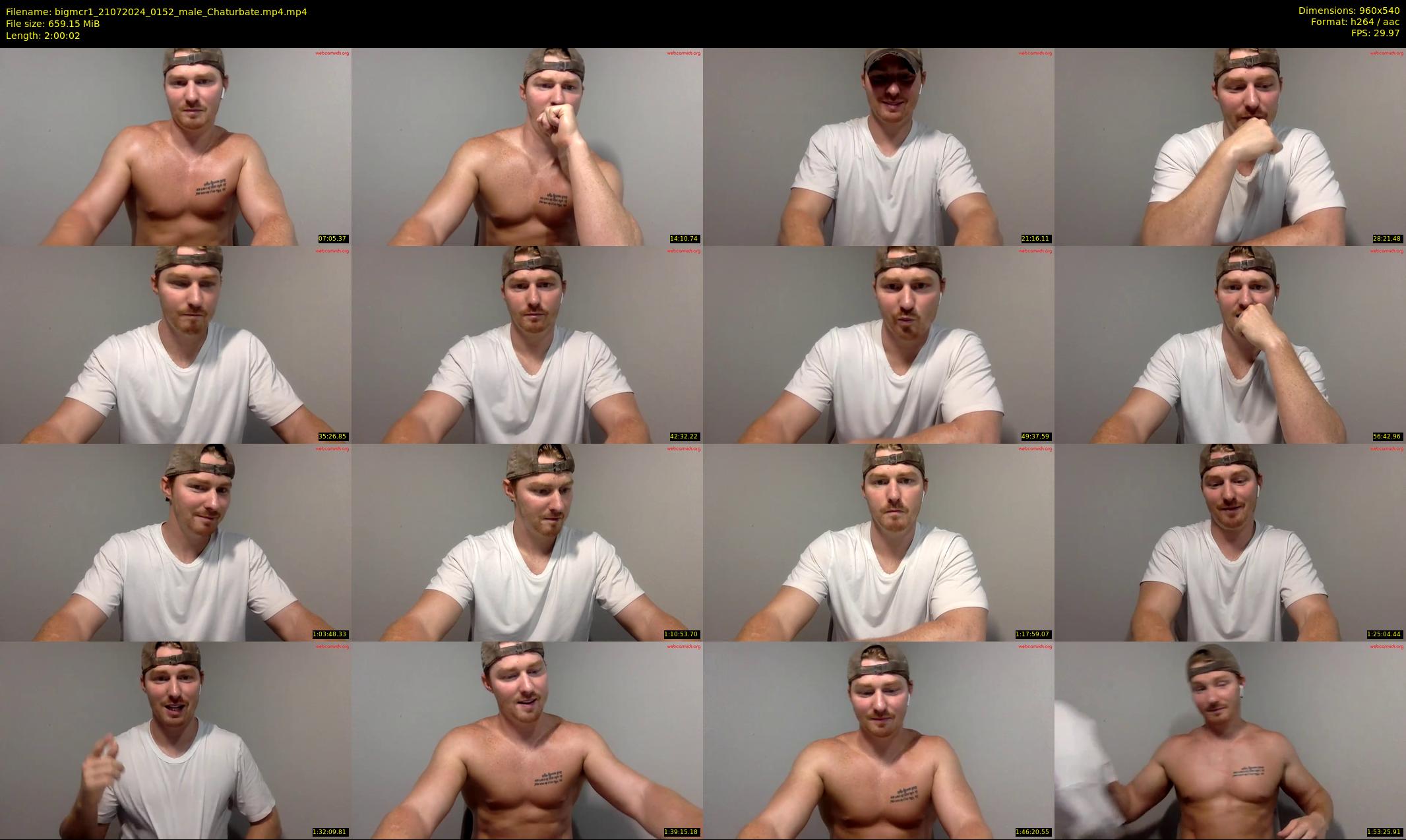 bigmcr1 — 121 minute Chaturbate male cam show recording, 480p, Jul 21, 2024