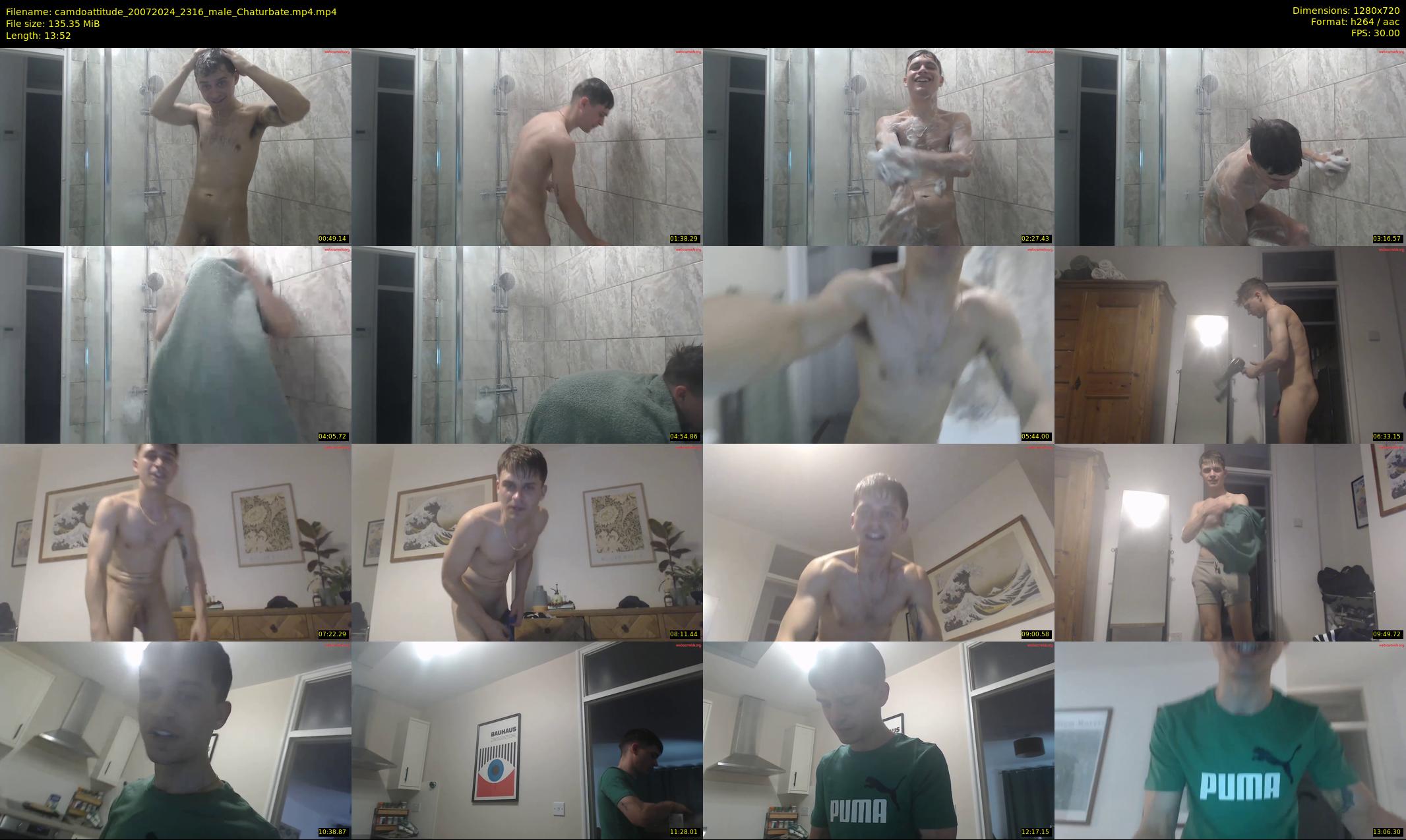 camdoattitude — 14 minute Chaturbate male cam show recording, 720p, Jul 20, 2024