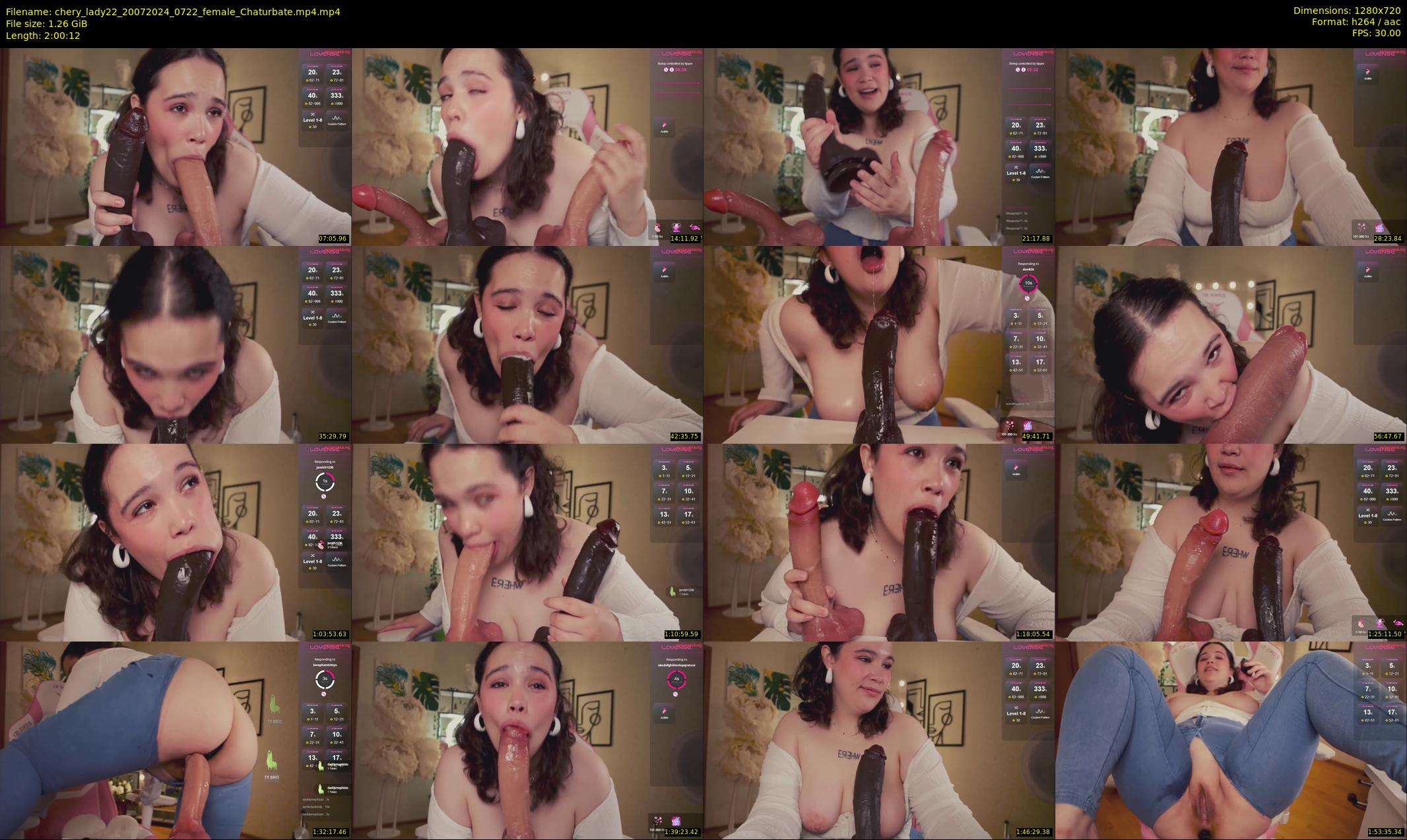 chery_lady22 — 121 minute Chaturbate female cam show recording, 720p, Jul 20, 2024