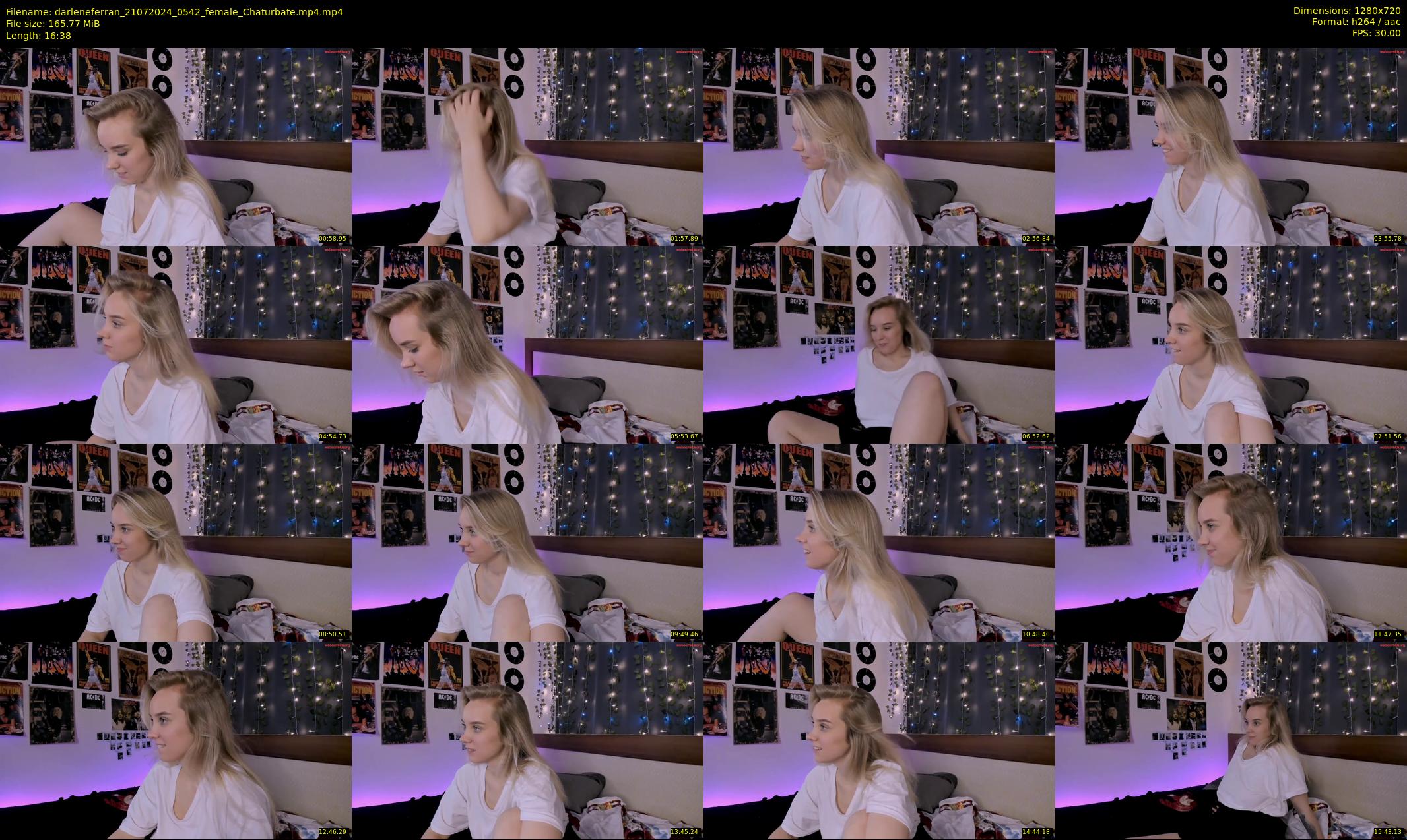 darleneferran — 17 minute Chaturbate female cam show recording, 720p, Jul 21, 2024