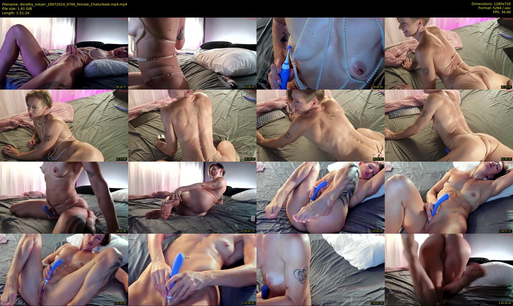 dorothy_meyer — 112 minute Chaturbate female cam show recording, 720p, Jul 20, 2024