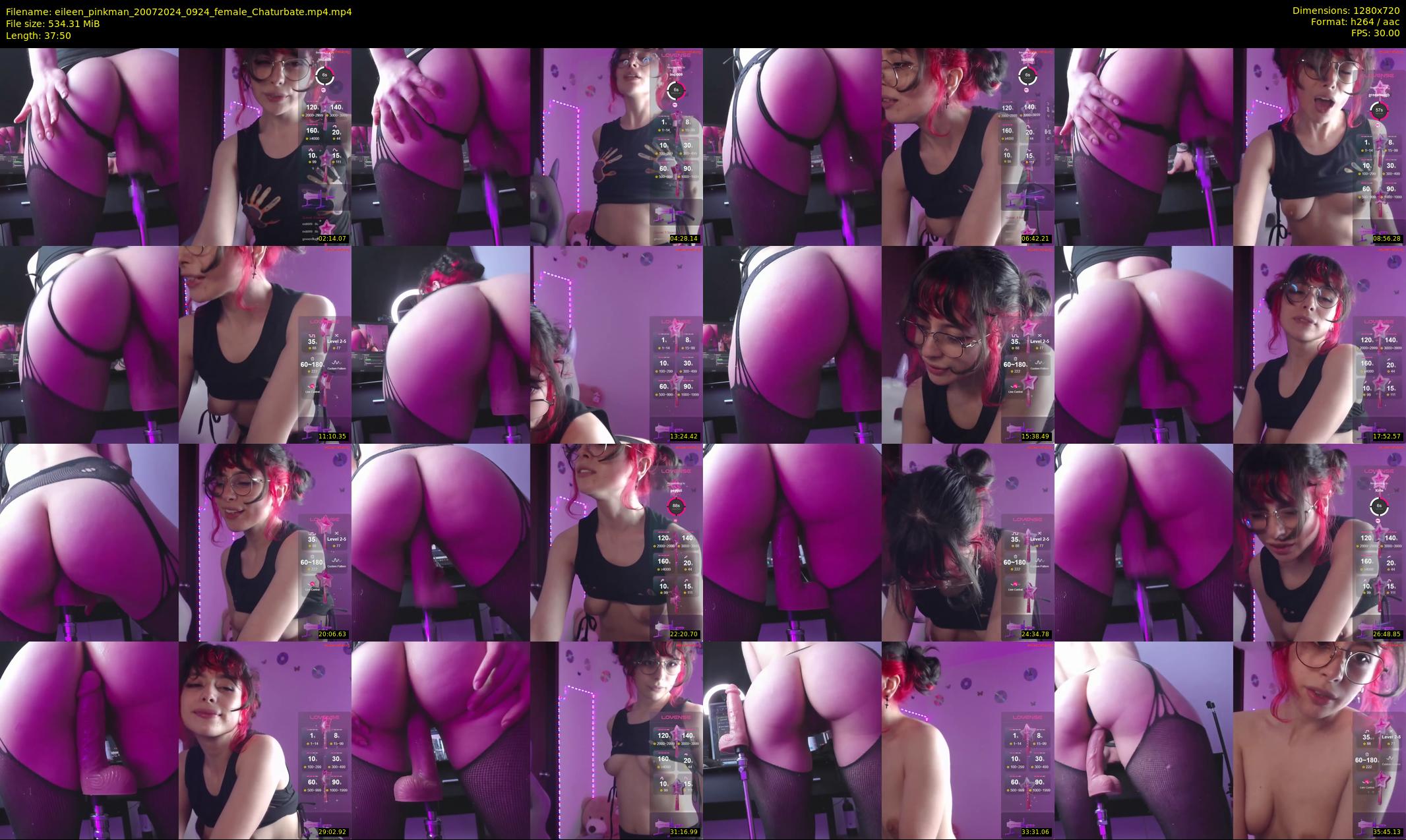 eileen_pinkman — 38 minute Chaturbate female cam show recording, 720p, Jul 20, 2024