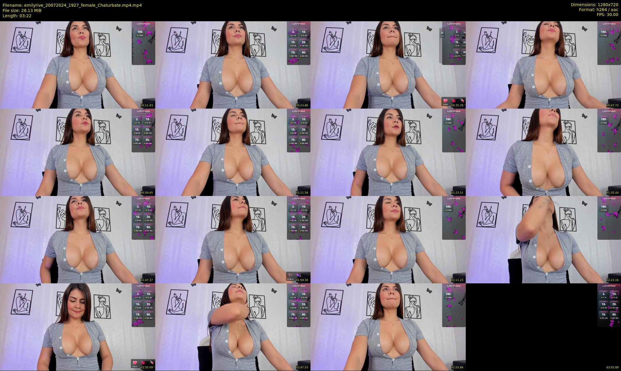 emilyrive — 4 minute Chaturbate female cam show recording, 720p, Jul 20, 2024