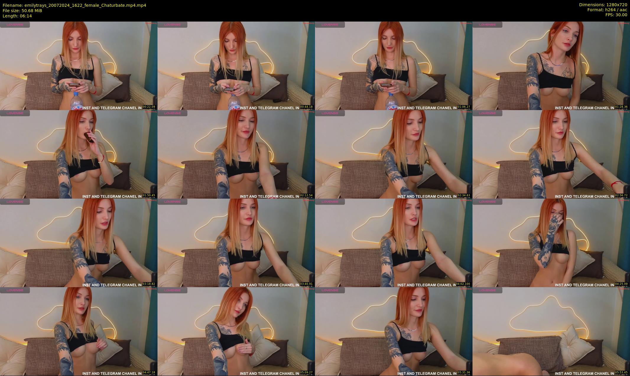 emilytrays — 7 minute Chaturbate female cam show recording, 720p, Jul 20, 2024