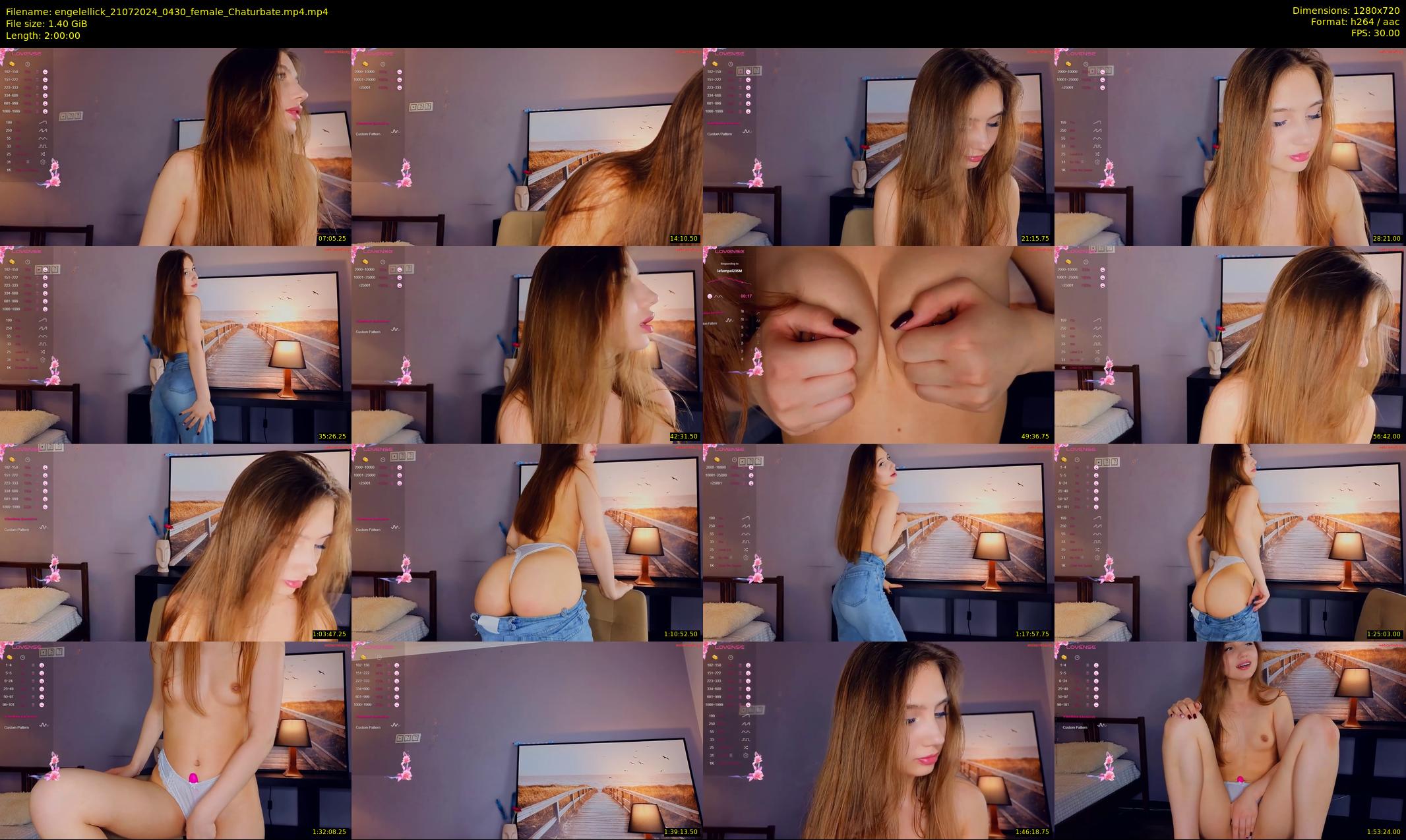engelellick — 120 minute Chaturbate female cam show recording, 720p, Jul 21, 2024