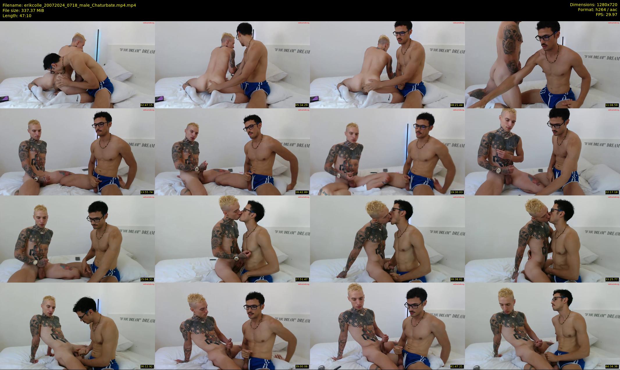 erikcolle — 48 minute Chaturbate male cam show recording, 720p, Jul 20, 2024