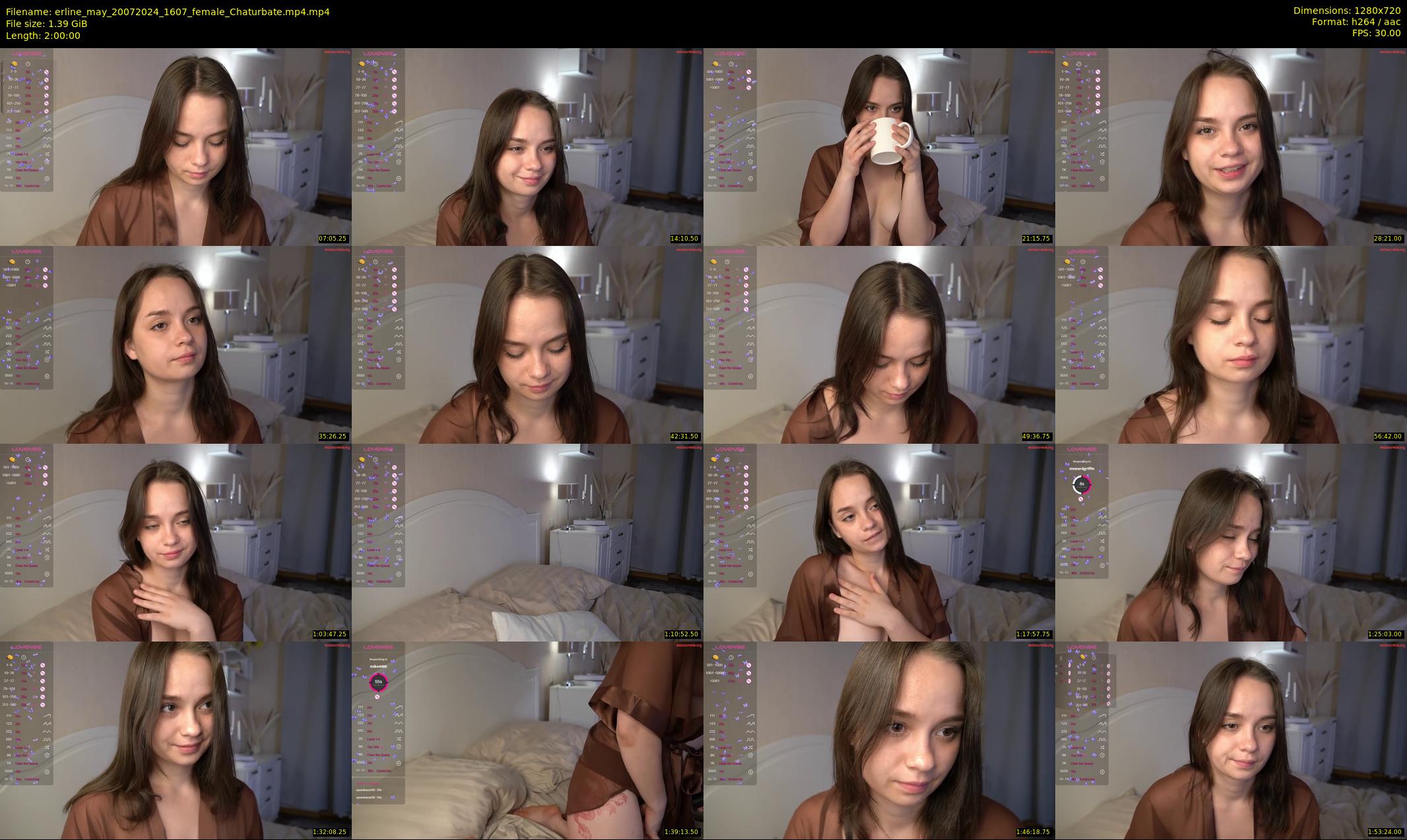 erline_may — 120 minute Chaturbate female cam show recording, 720p, Jul 20, 2024