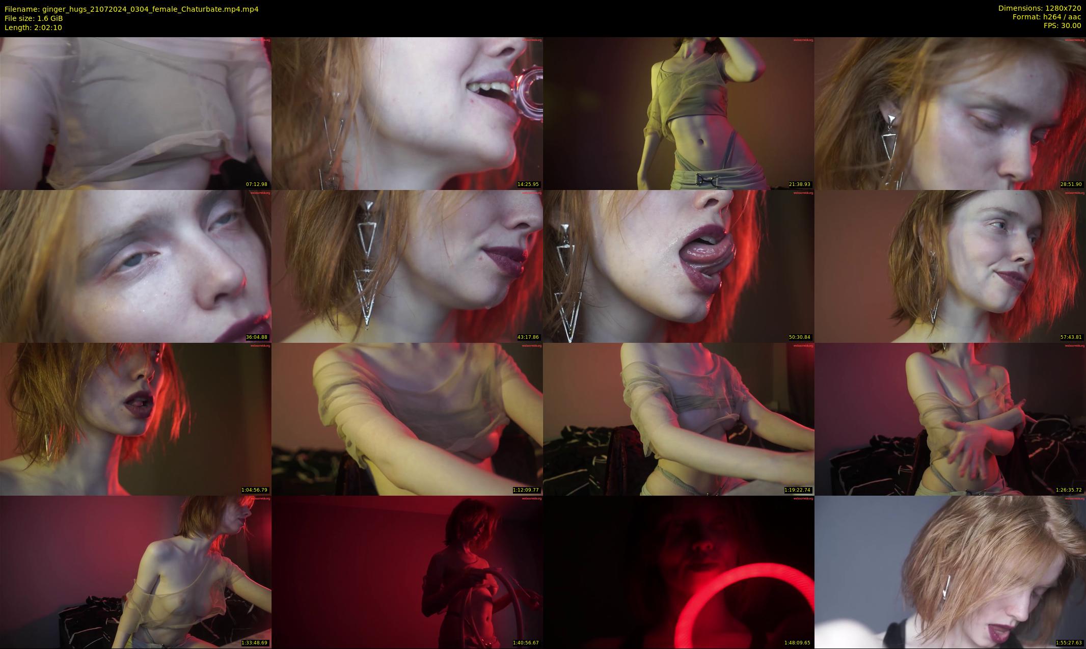 ginger_hugs — 123 minute Chaturbate female cam show recording, 720p, Jul 21, 2024