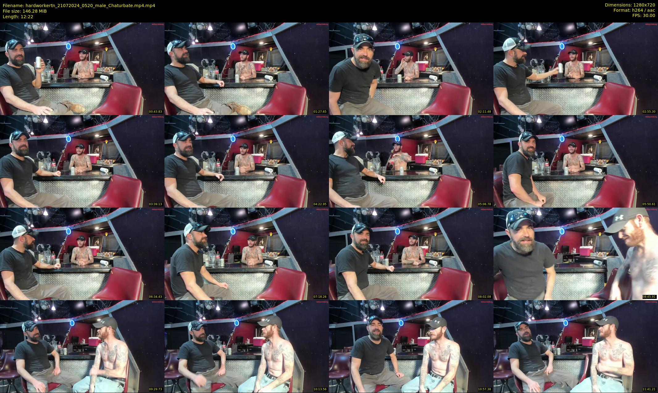 hardworkertn — 13 minute Chaturbate male cam show recording, 720p, Jul 21, 2024