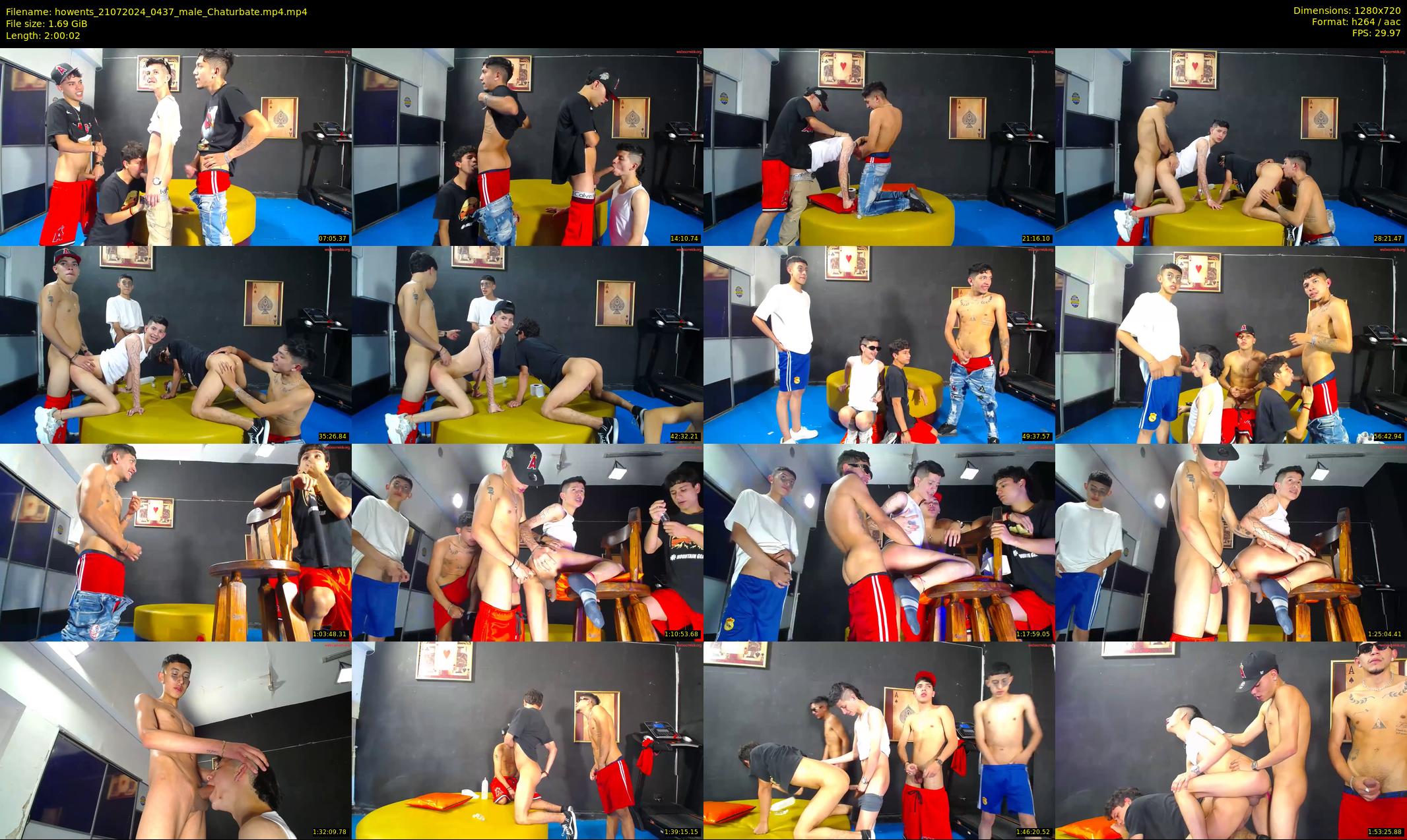 howents — 121 minute Chaturbate male cam show recording, 720p, Jul 21, 2024