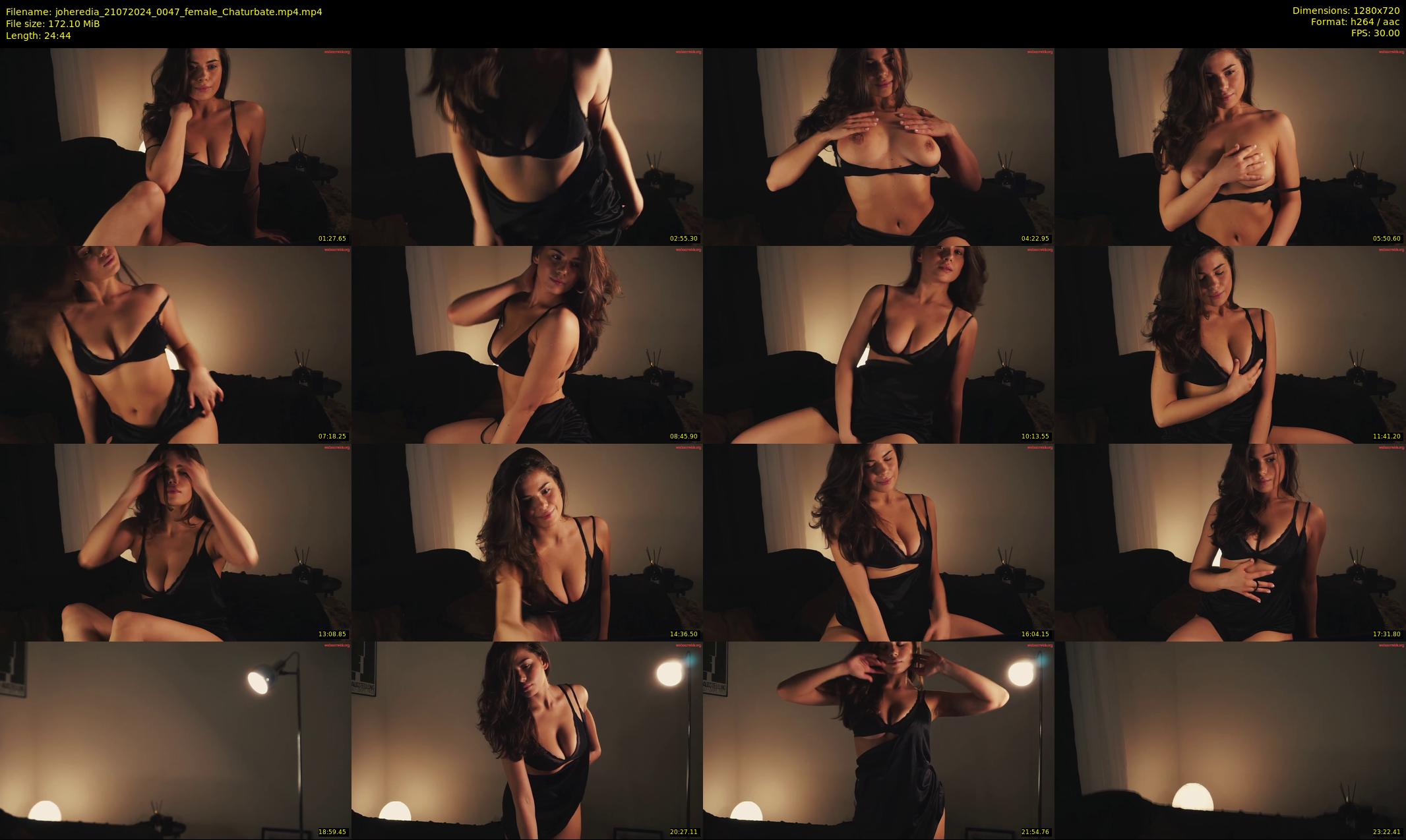 joheredia — 25 minute Chaturbate female cam show recording, 720p, Jul 21, 2024