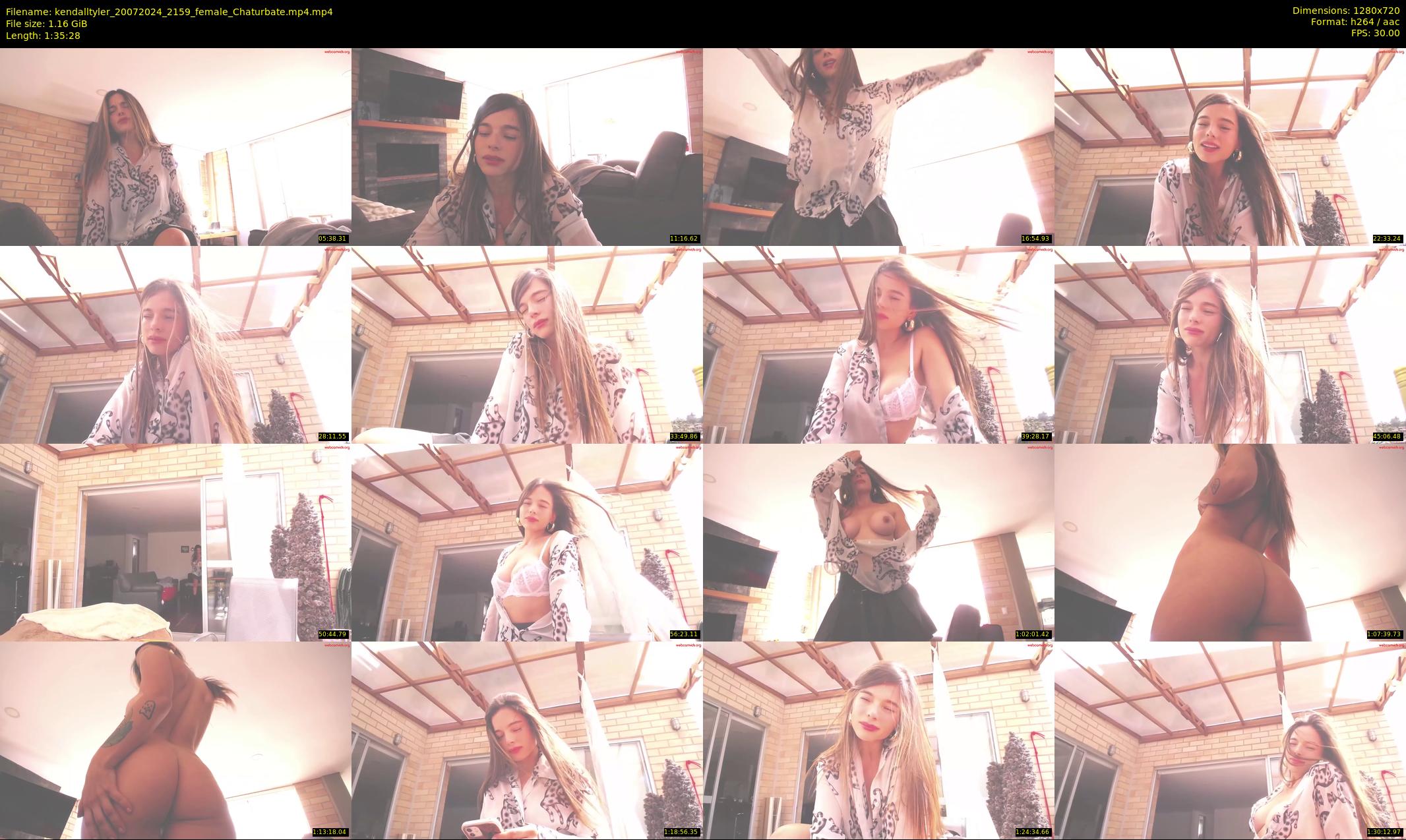 kendalltyler — 96 minute Chaturbate female cam show recording, 720p, Jul 20, 2024