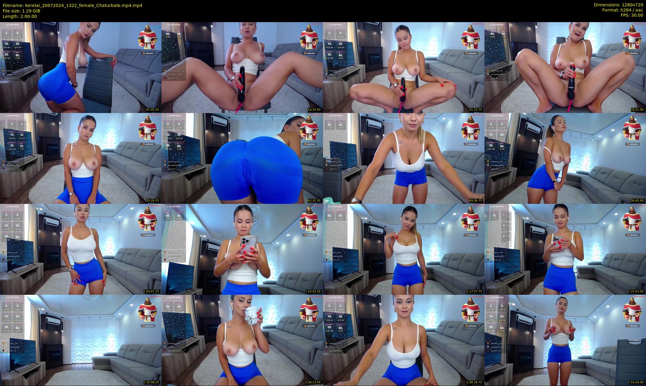 kerelai — 120 minute Chaturbate female cam show recording, 720p, Jul 20, 2024