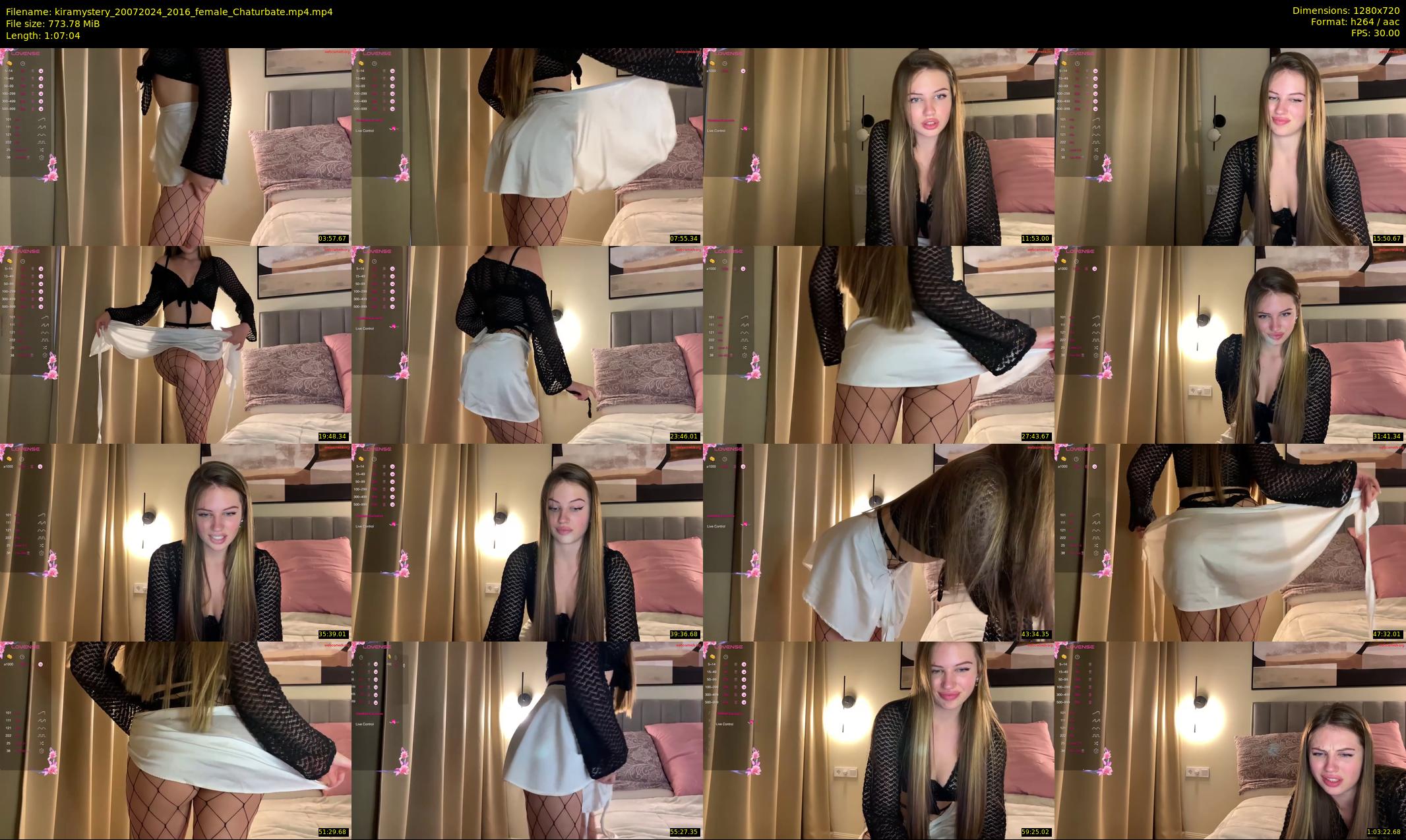 kiramystery — 68 minute Chaturbate female cam show recording, 720p, Jul 20, 2024