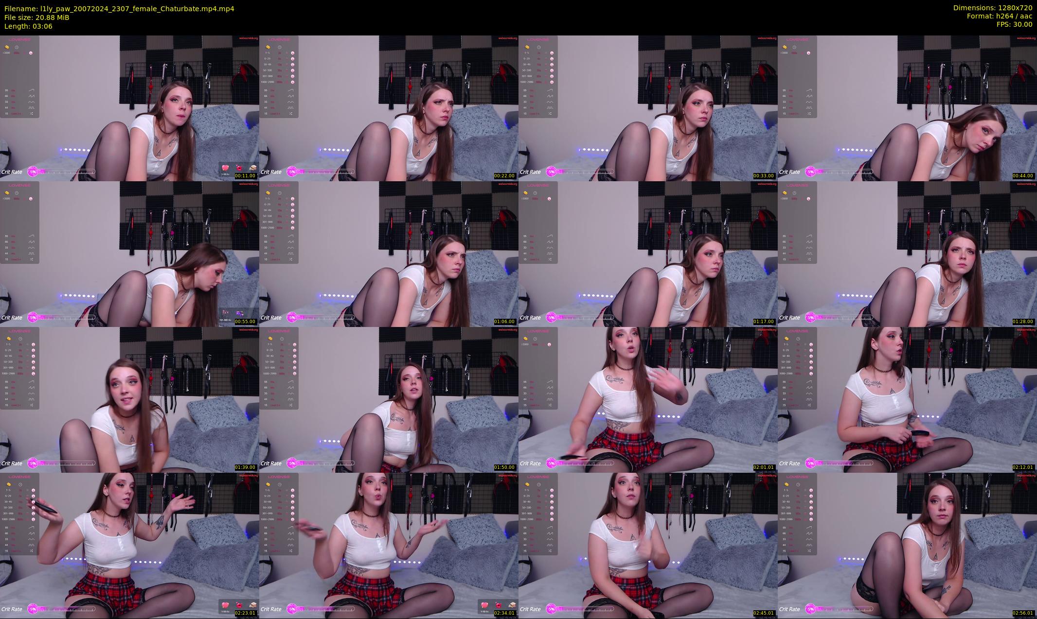 l1ly_paw — 4 minute Chaturbate female cam show recording, 720p, Jul 20, 2024