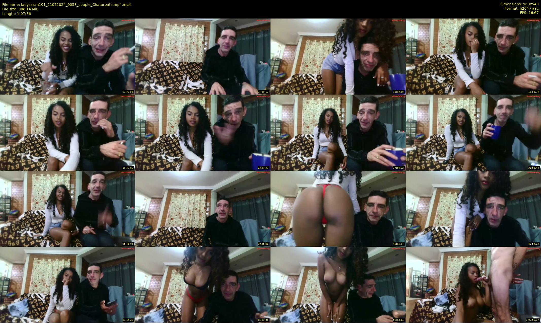 ladysarah101 — 68 minute Chaturbate couple cam show recording, 480p, Jul 21, 2024