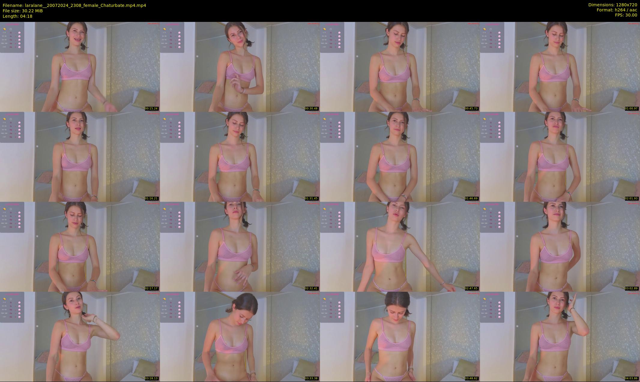laralane_ — 5 minute Chaturbate female cam show recording, 720p, Jul 20, 2024