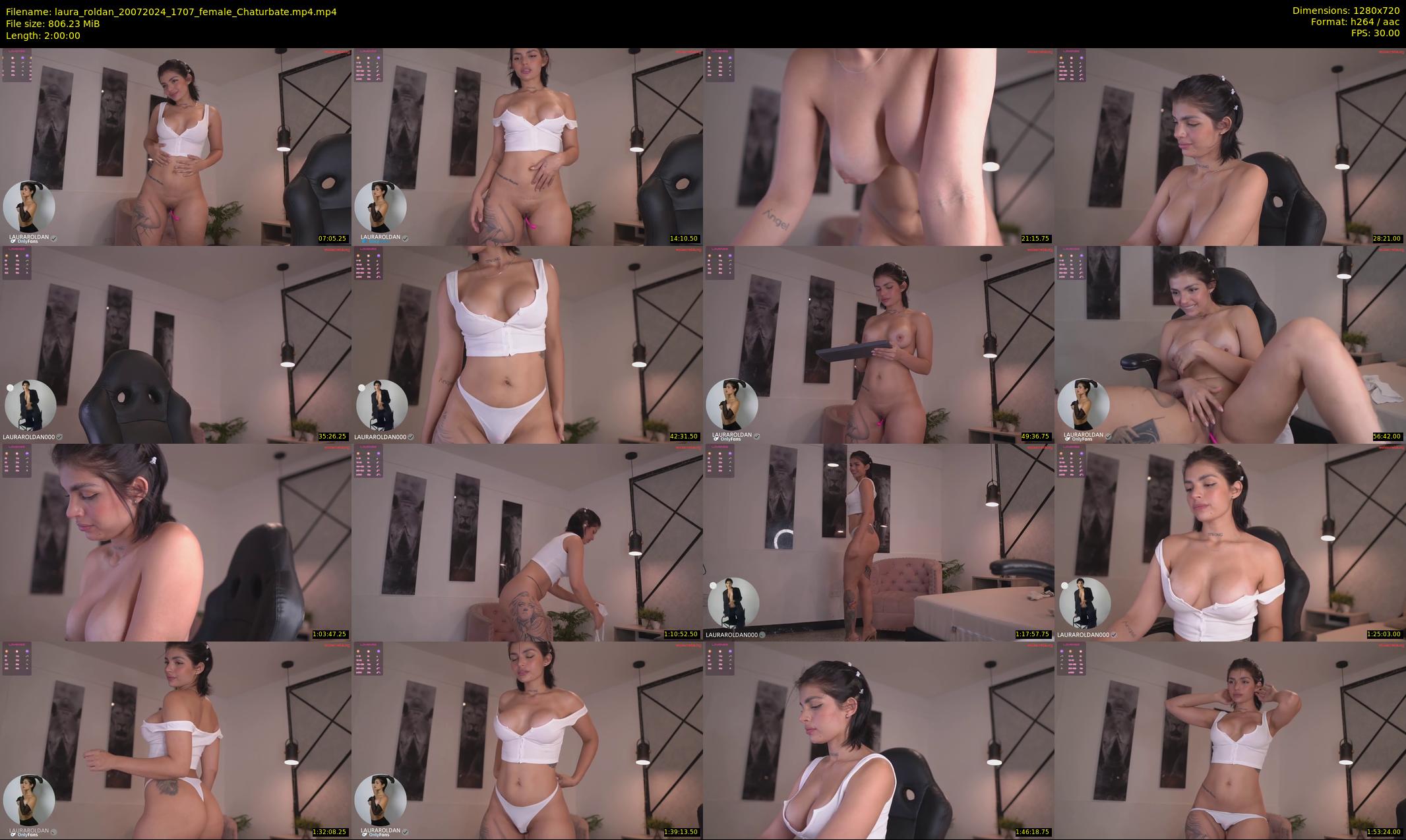 laura_roldan — 120 minute Chaturbate female cam show recording, 720p, Jul 20, 2024