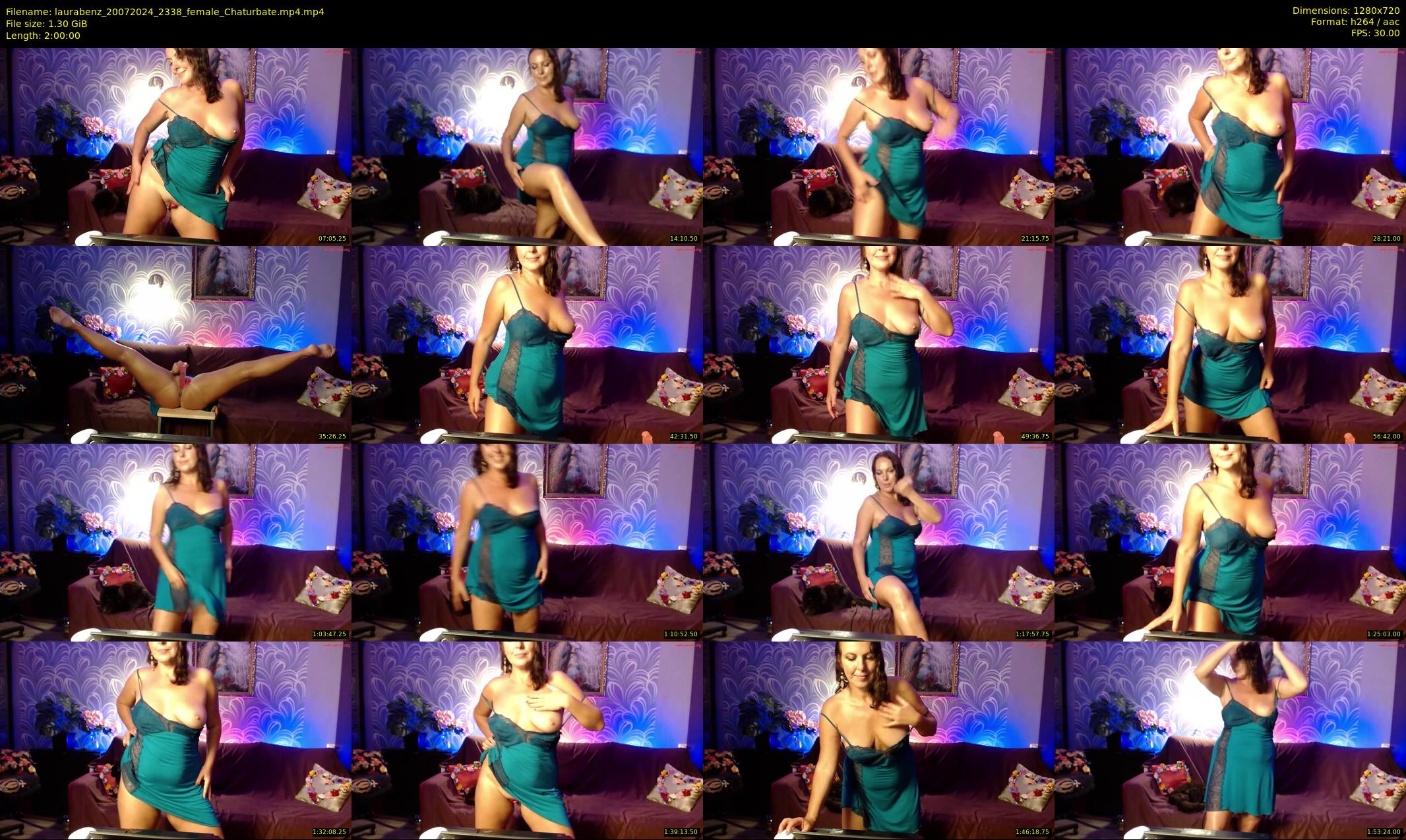 laurabenz — 120 minute Chaturbate female cam show recording, 720p, Jul 20, 2024