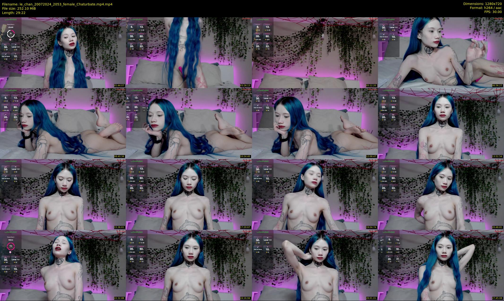 le_chan — 30 minute Chaturbate female cam show recording, 720p, Jul 20, 2024